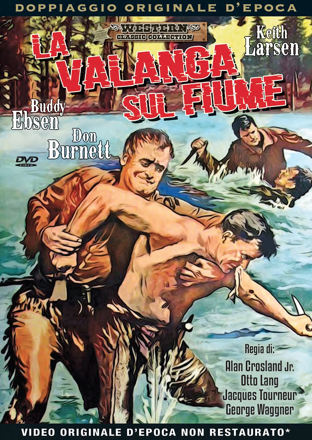 La Valanga Sul Fiume DVD importación de Italia para coleccionistas de cine clásico