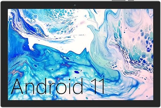 BYANDBY Android 11.0 Tablet, 10 inch Tablet, 64GB ROM (512GB Expandable Storage) Quad Core Processor, IPS Touch Screen, 2MP+8MP Camera, Bluetooth, WiFi, 6000mah Battery, (Black)