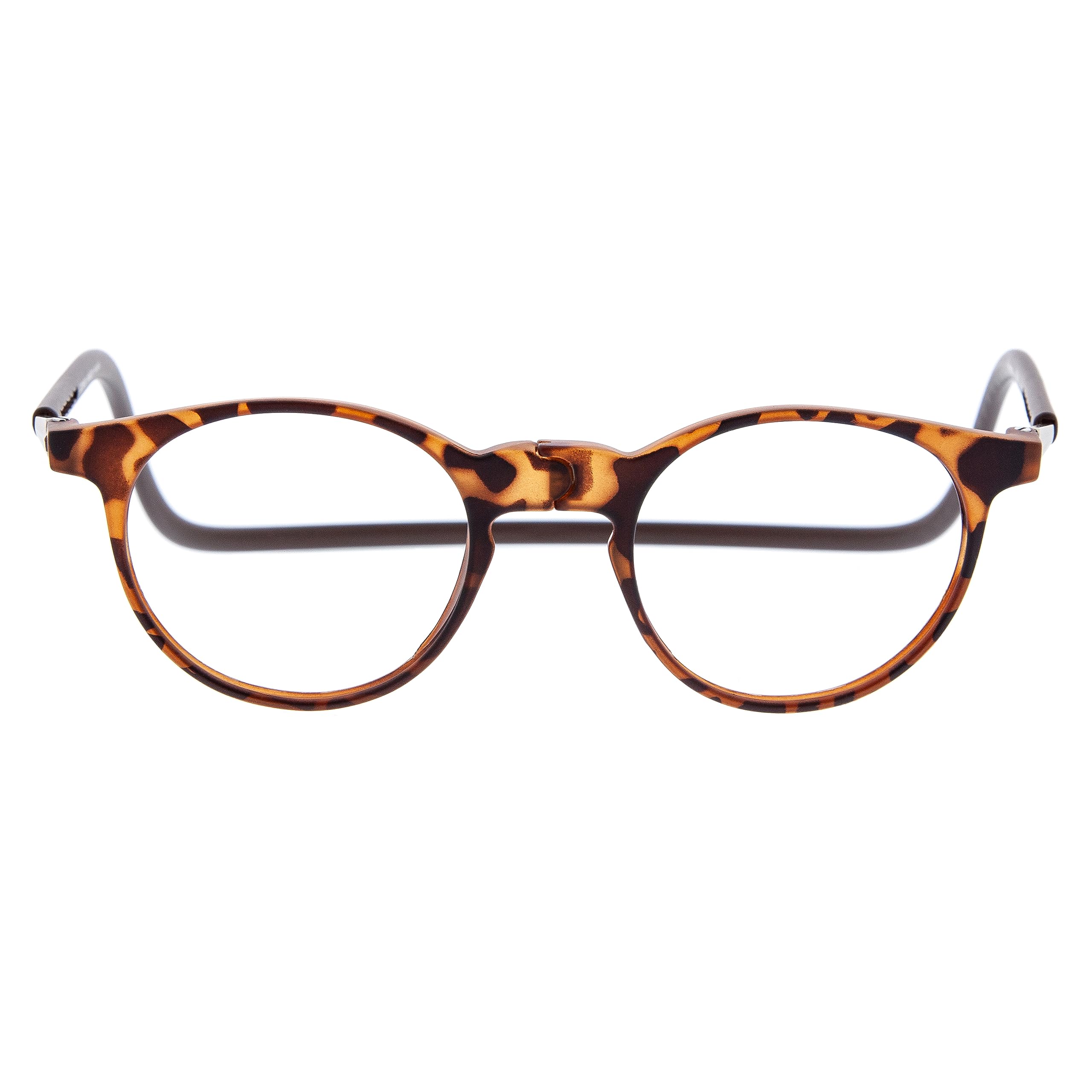 DIDINSKY CherryDIDINSKY Blue Light Blocking Magnetic Reading Glasses for Men and Women. Rubber Touch Flexible Temples and Anti Glare Lenses. Havana +1.0 - Image 2