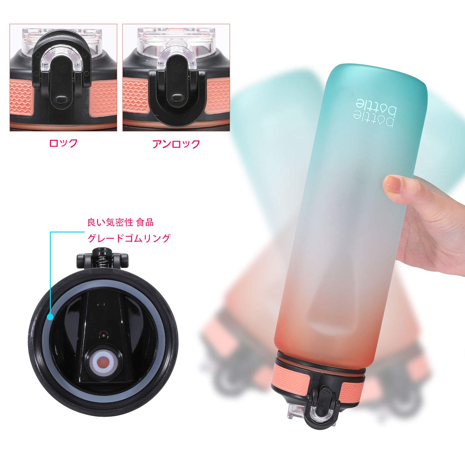 水筒 1リットル 子供 直飲み ワンタッチオープン ウォーターボトル ストロー 61AlXu8YOYL.jpg_BO30,255,255,