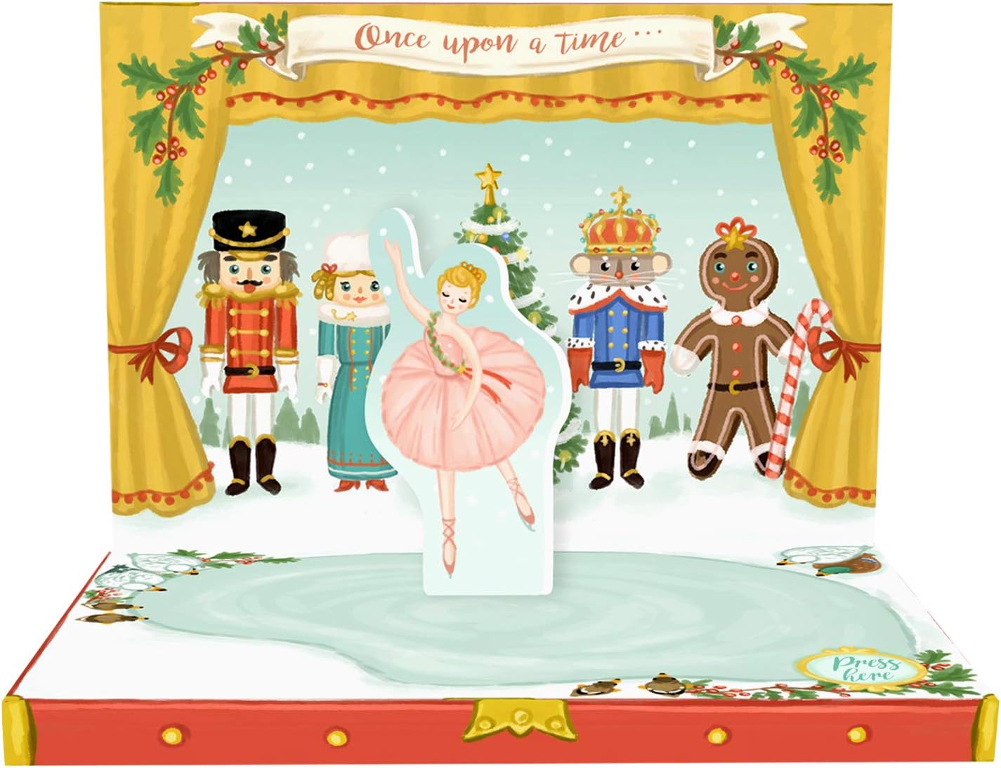Music Box The Nutcracker Card