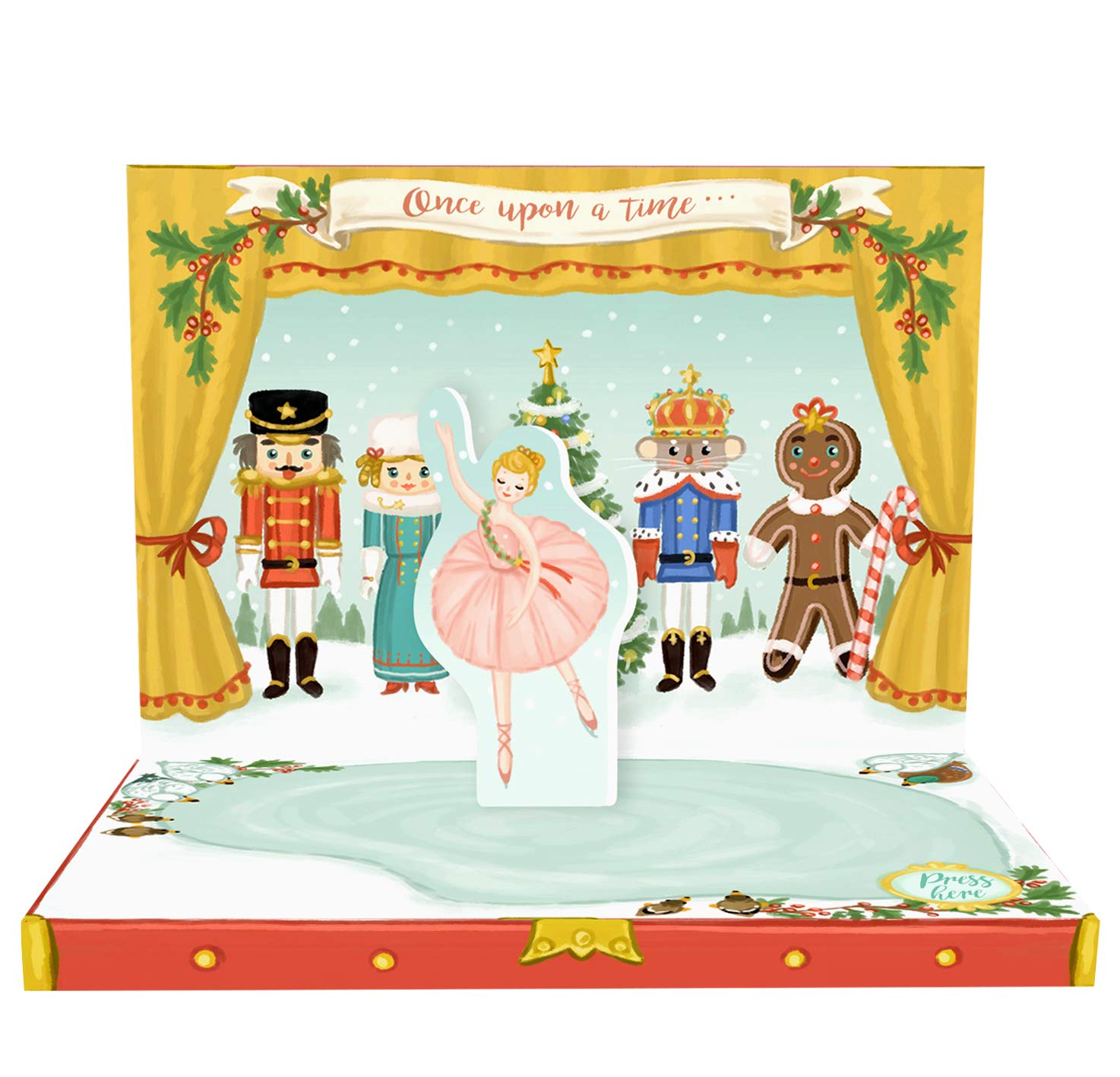 Music Box The Nutcracker Card