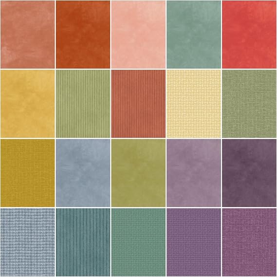 Bonnie Sullivan Woolies Flannel Sorbetto Vol. 2 Strips 40 2.5-inch Strips Jelly Roll Maywood Studio