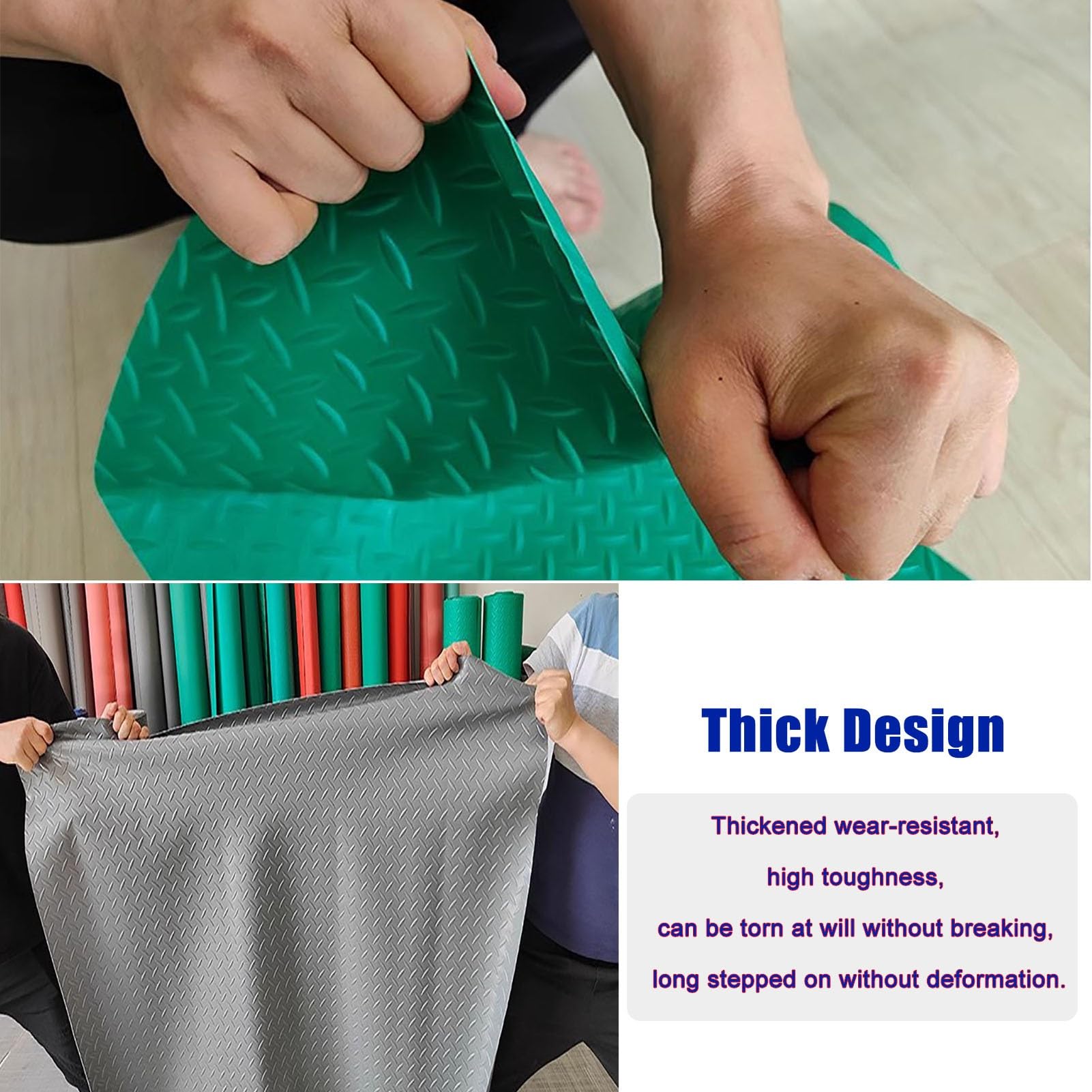 Amazon.co.jp: ゴムマット ダイヤモンドゴム製フロアマット防水