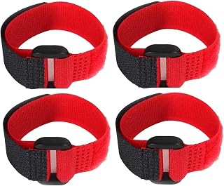 4Pcs Crow Rooster Collars, Adjustable Nylon Anti-Noise Neck Belt for Chickens and Poultry Birds, Humane Crow Collar to Prevent Screaming, Chicken Collar Harness Set