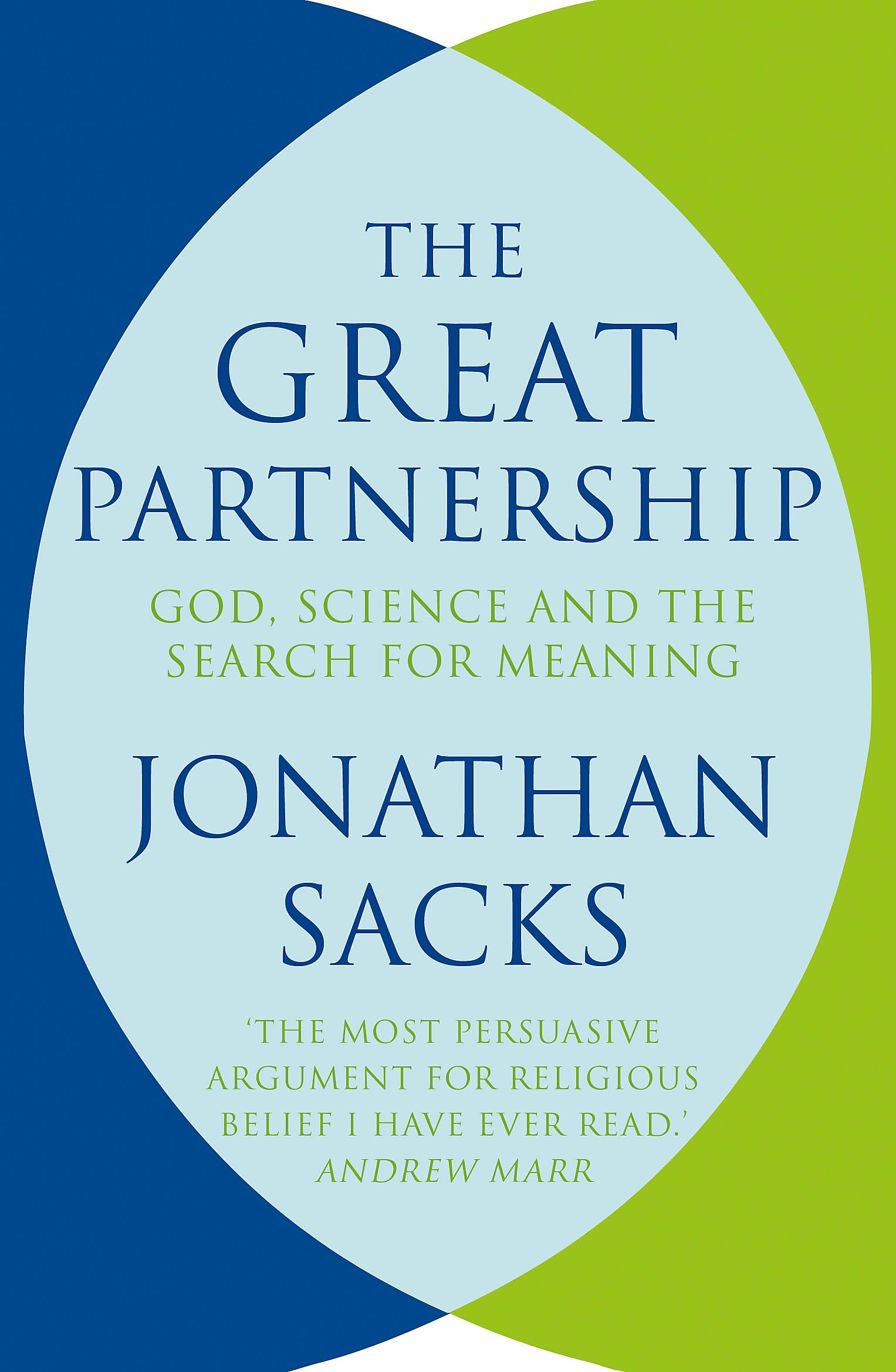 The Great Partnership by Jonathan Sacks (Paperback Book)