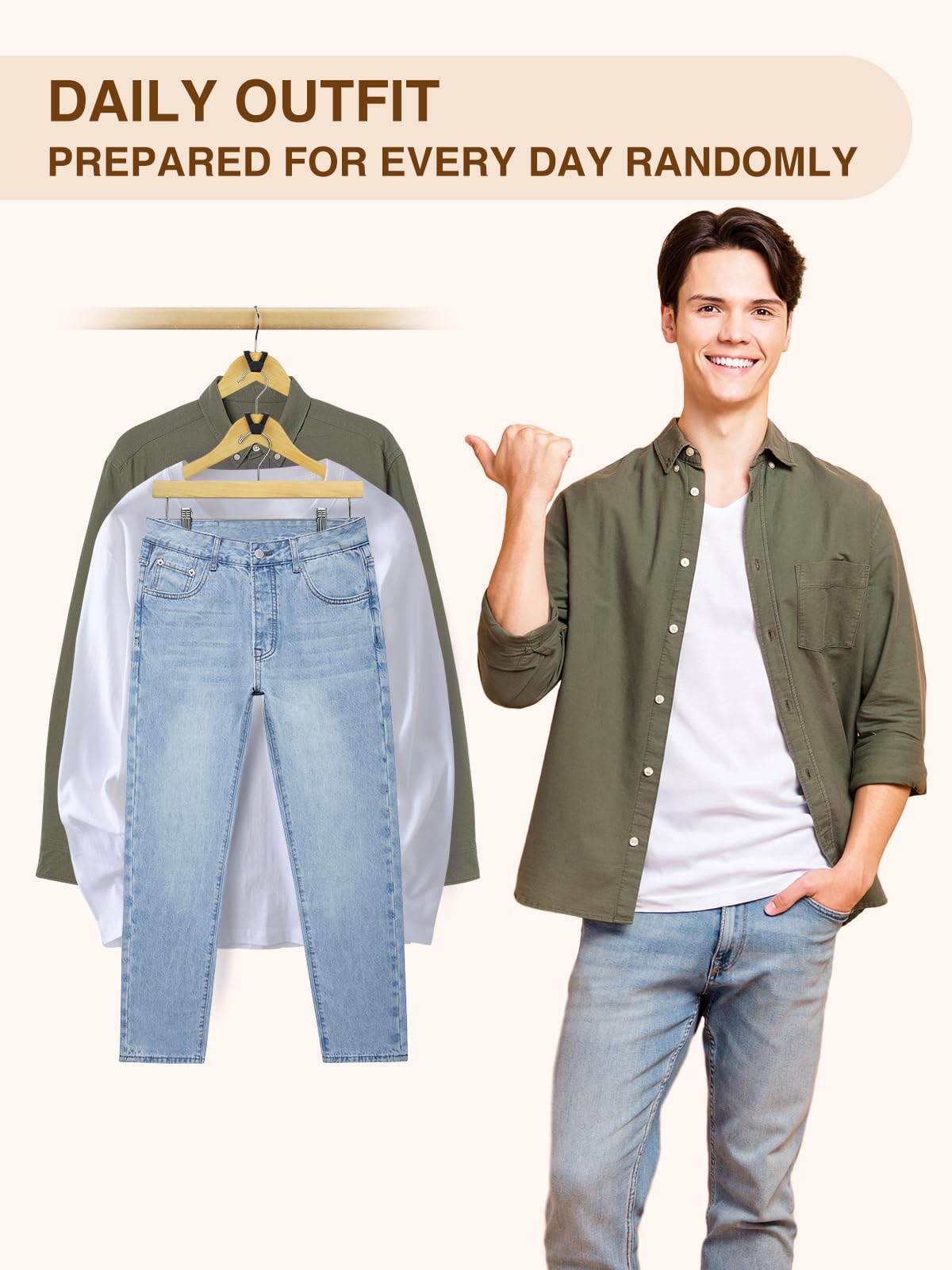 Lot De 30 Crochets Pour Cintres, Gain De Place Crochets