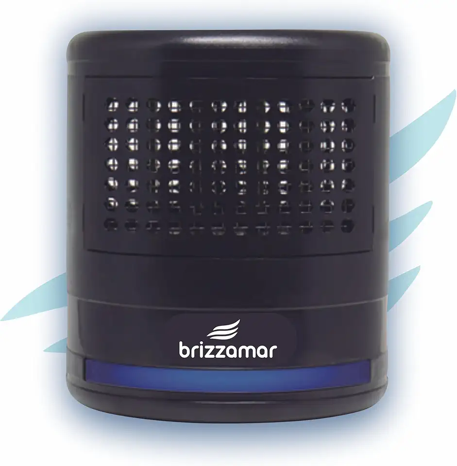 Purificador Biológico de Ar Ozonizador e Ionizador 1,5w 80m² Brizzamar Plus (PRETO)