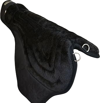 Intrepid International Comfort Plus Western Bareback Saddle, Anti-Slip Horse Saddle Pad, Bareback Pad w/Girth, Trail & Leisurely Riding, Horse Saddle Pads