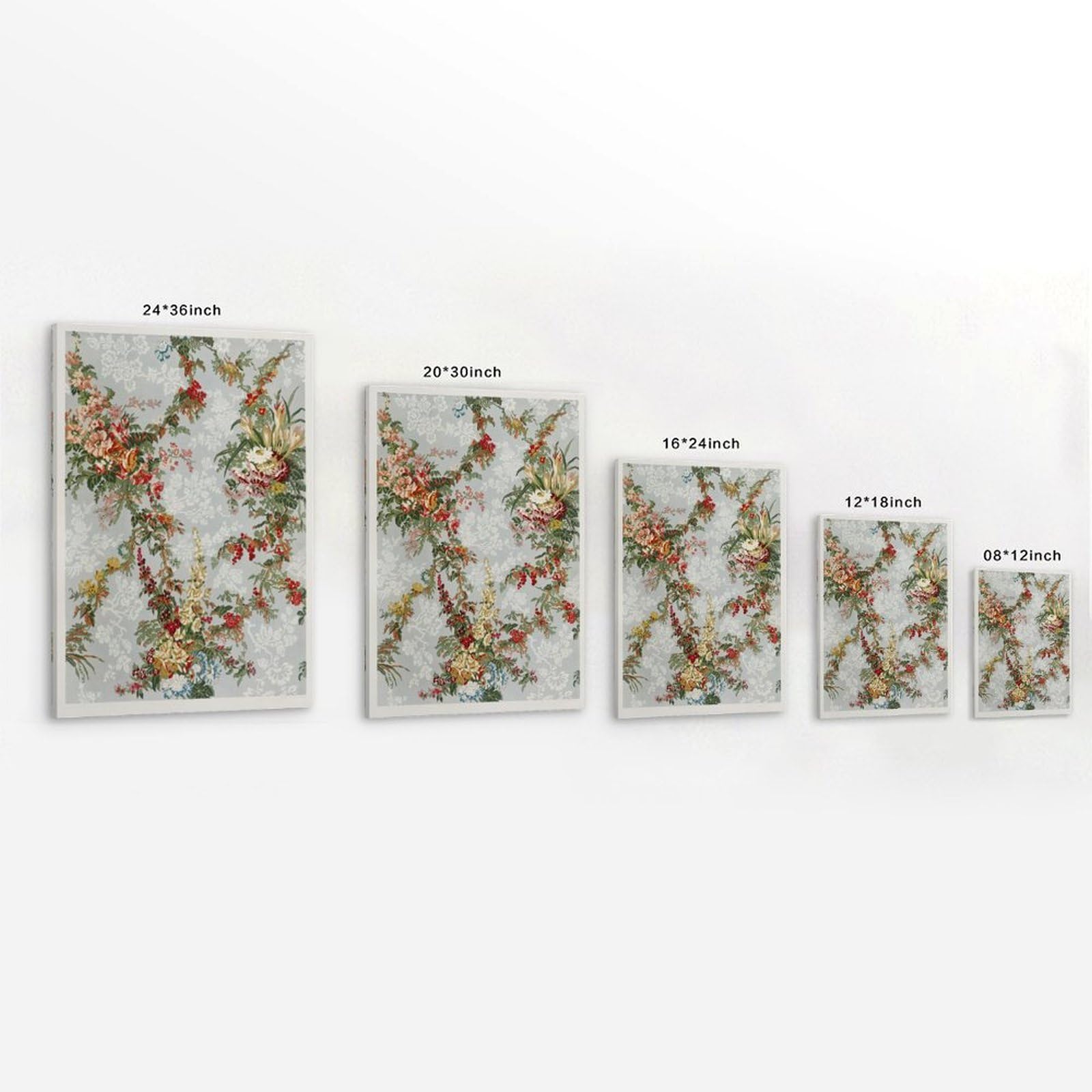 Generisch Pintura de seda figurada por Sir Matthew Digby Wyatt Póster moderno, impresiones decorativas, decoraciones de pared estéticas, decoraciones de pared para la sala de estar, impresiones
