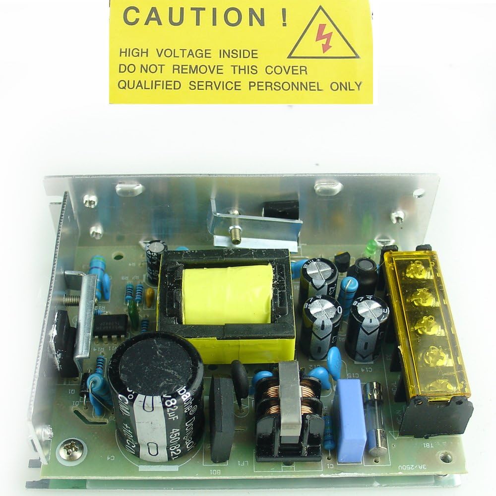 QUANS 110V to 12V DC 5A 60W Universal Regulated Switching Power Supply LED Lighting Strip CCTV