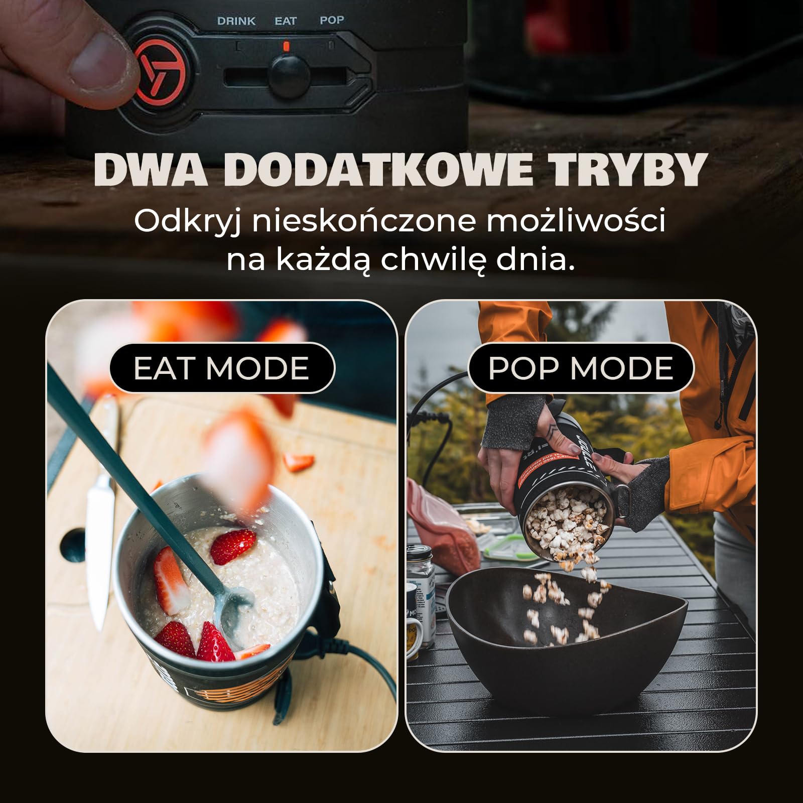 Elektryczny ekspres do kawy French Press, 240V czajnik i zaparzacz 2 w 1, przenośny design do podróży i biwaku, gotowy napar w 6 minut