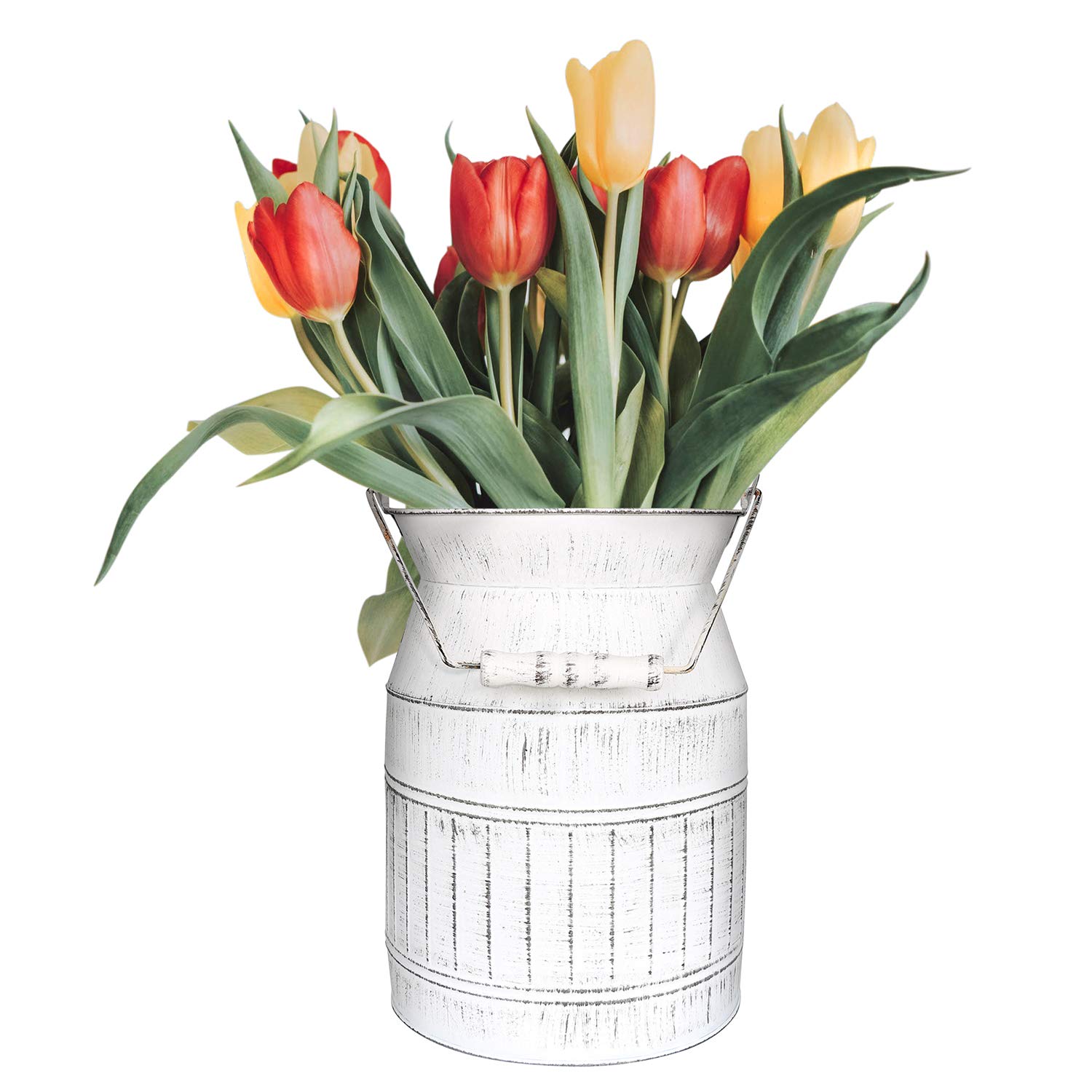 White Vases Rustic Decor For You