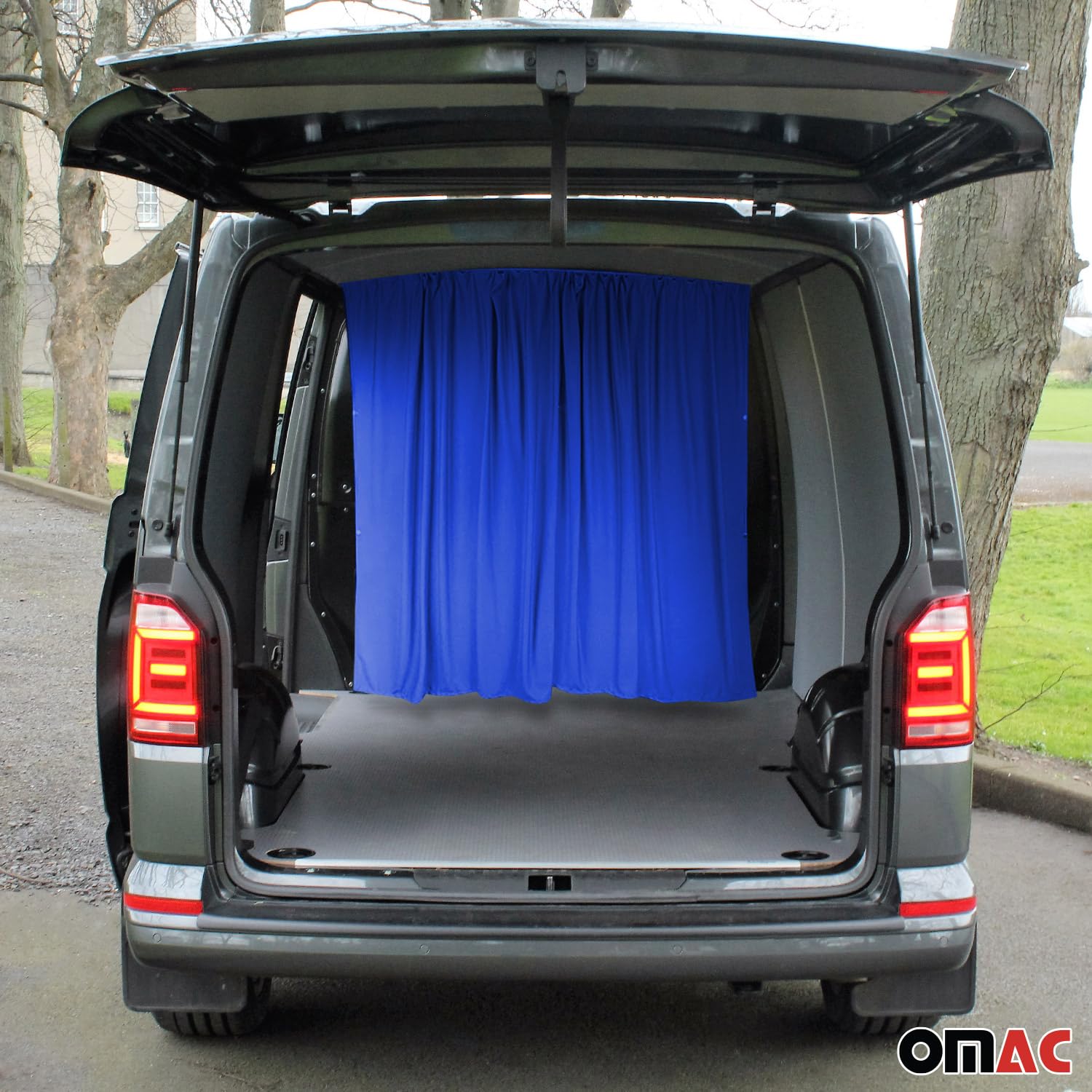 Rideaux de Séparation de Cabine Compatible avec VW Transporter T3 T4 1979-2004 - Rideaux d'intimité de Cabine Van Camionnette - Pare-Soleil de Cabine Voiture