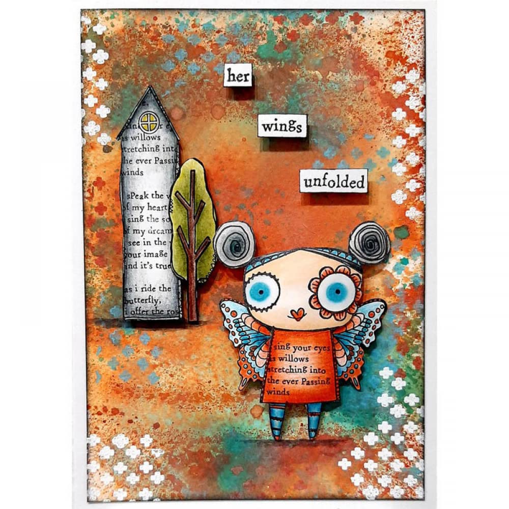 Tampons Transparents En Silicone Pour La Fabrication De Cartes, 14 X 18