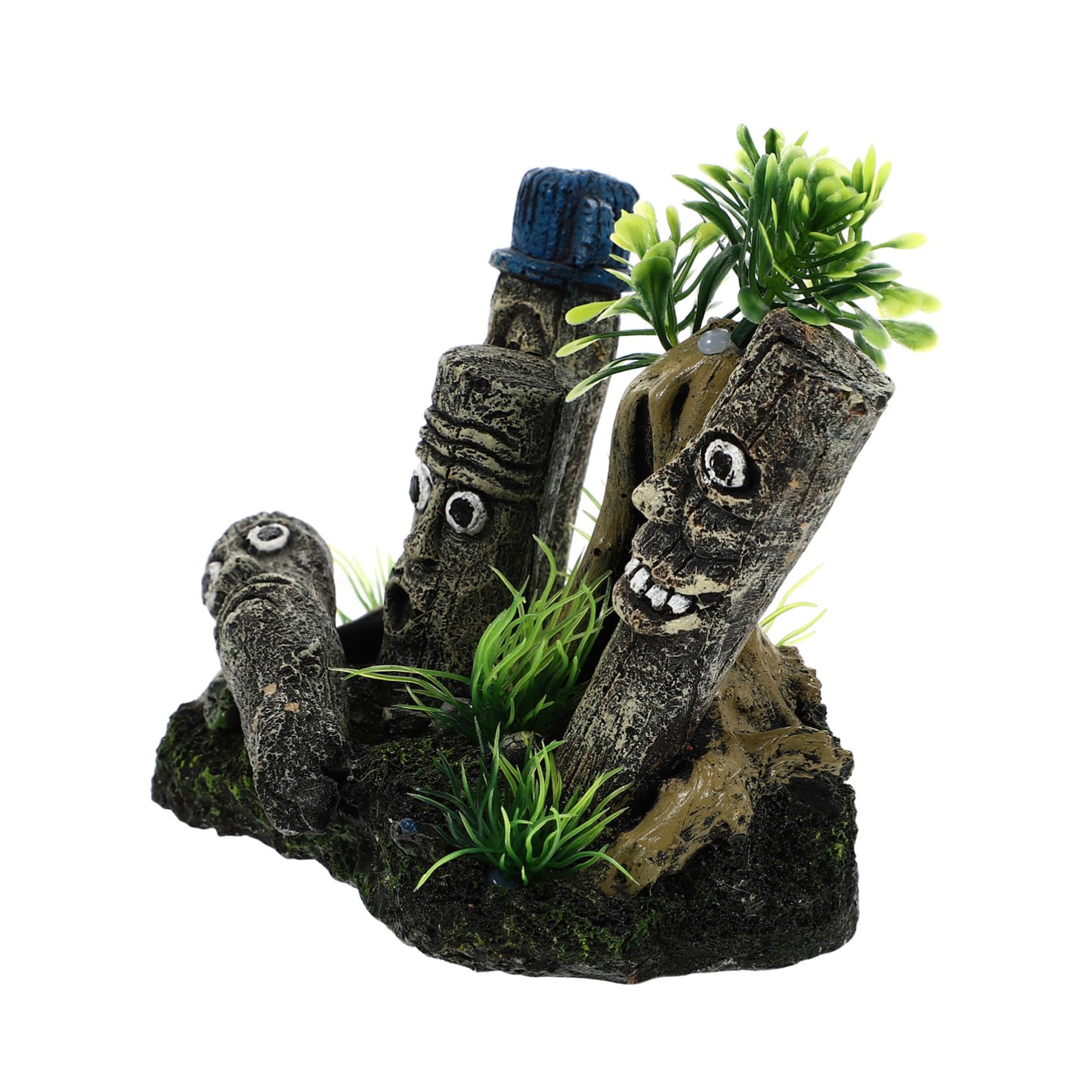 Toyvian Lot De 2 Décorations D'Aquarium en Résine