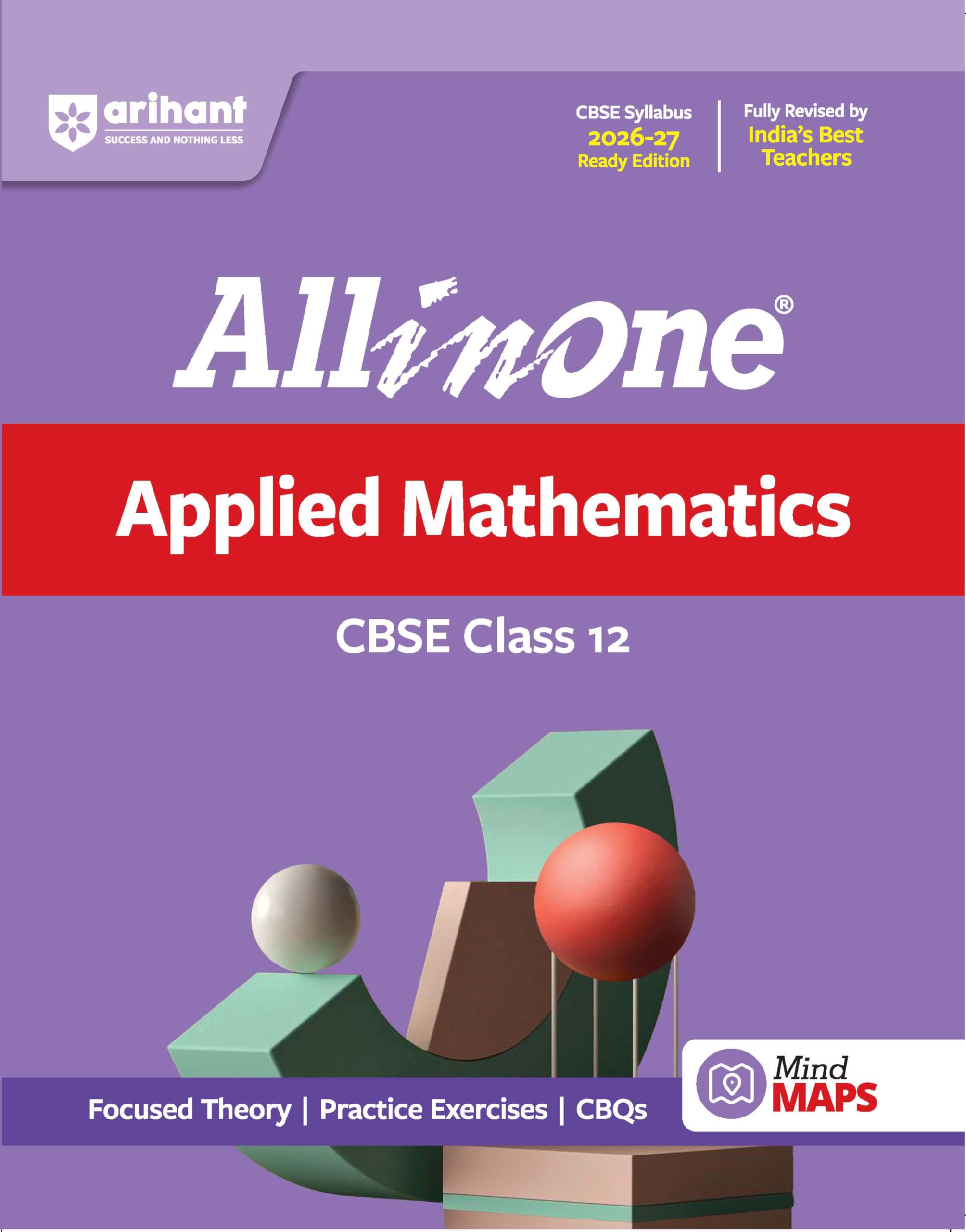 Arihant All in One Applied Mathematics Class 12 for CBSE Exam 2026-27 - Image 1