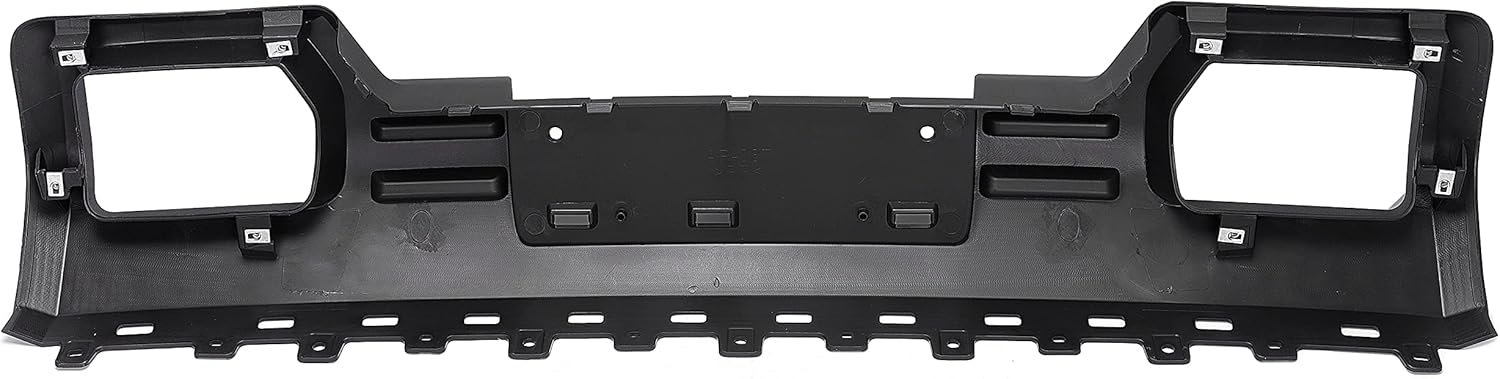 HECASA Front Bumper Skid Plate Compatible with 2014 2015 GMC Sierra 1500 Replacement for 22902312 GM1053100 Lower Cover Protection Black Plastic