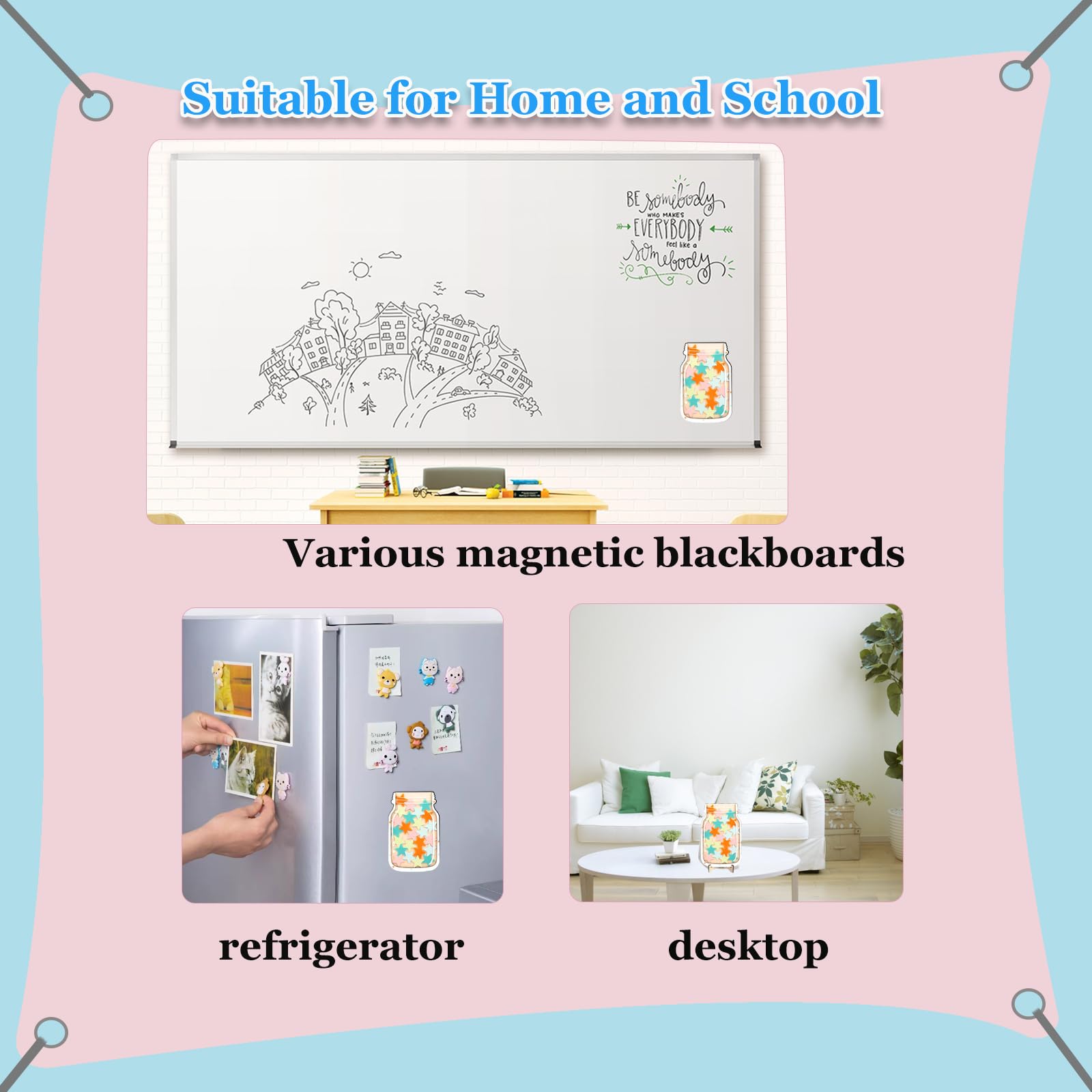 Belohnungsglas Mit 30 Sternen - Motivationssystem Für Kinder Holz