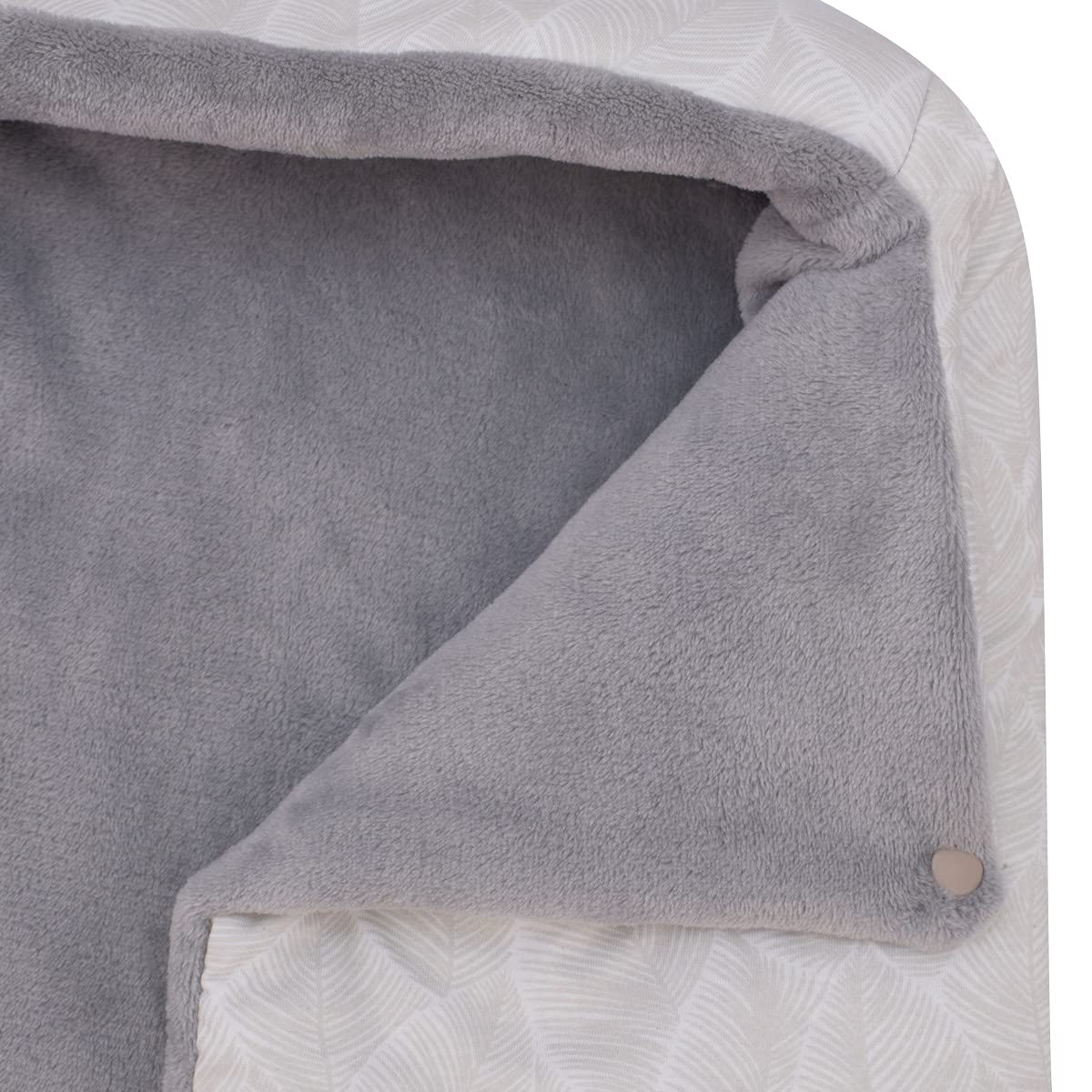 JYOKO KIDS Saco Capazo para Bebé de Polar Teddy Extra Suave – Antialérgico, Protección Óptima contra el Viento y Frío – Ideal para Piel Sensible, Recién Nacidos y Bebés (BLOOM, POLAR)