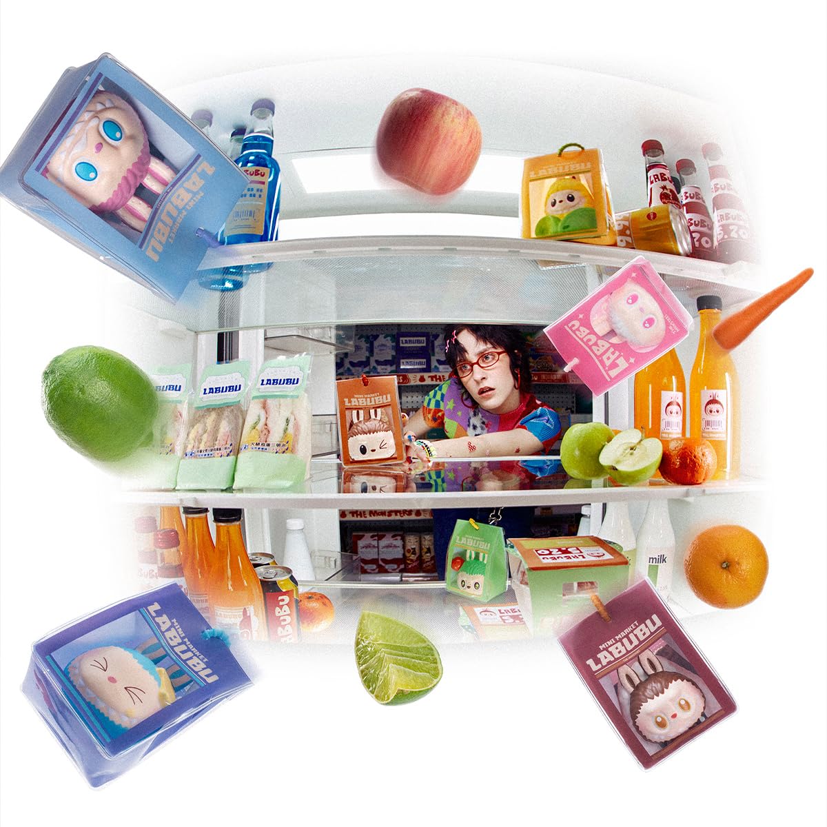 Amazon | POP MART THE MONSTERS Wacky Mart シリーズ ぷにぷに