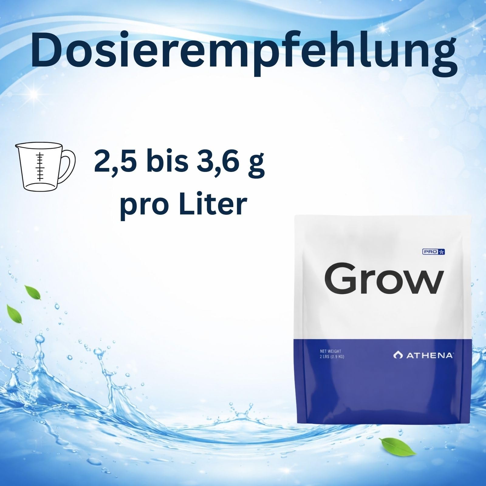 Weedness Athena Pro Core B SET - Dünger Pflanzen Grow Anbau Indoor Tomaten Rasen Orchideen