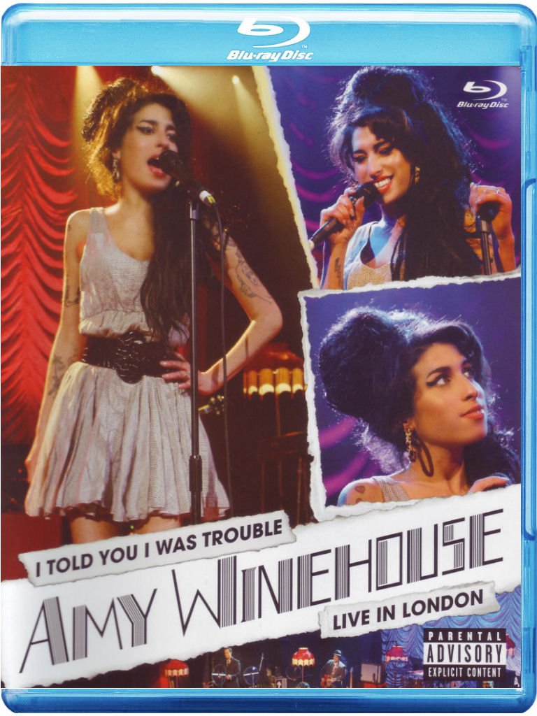 Amy Winehouse I Told You I Was Trouble Blu-ray original de concierto en directo