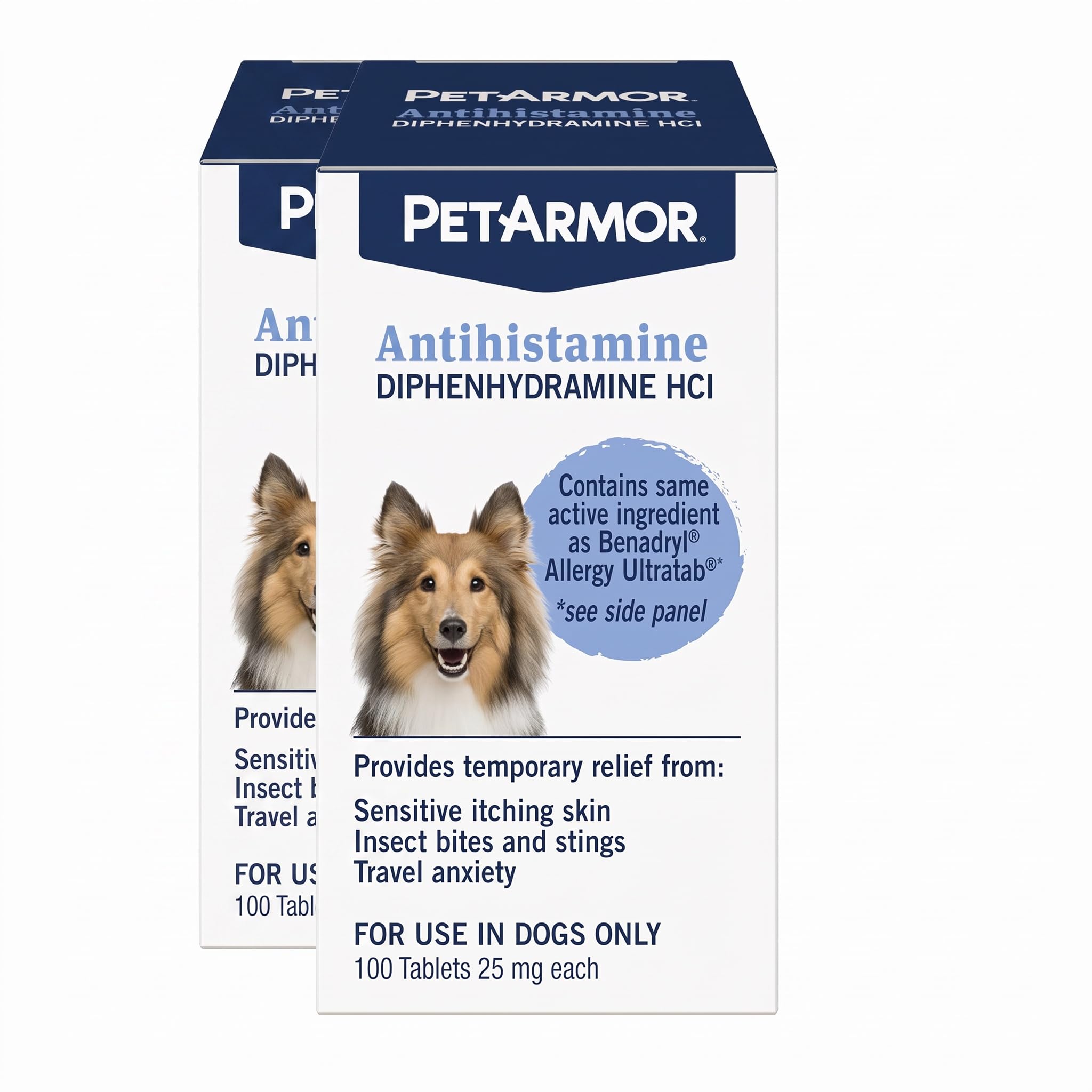 PetArmor Antihistamine Allergy Relief for Dogs, 100 Tablets — Amazon image 9