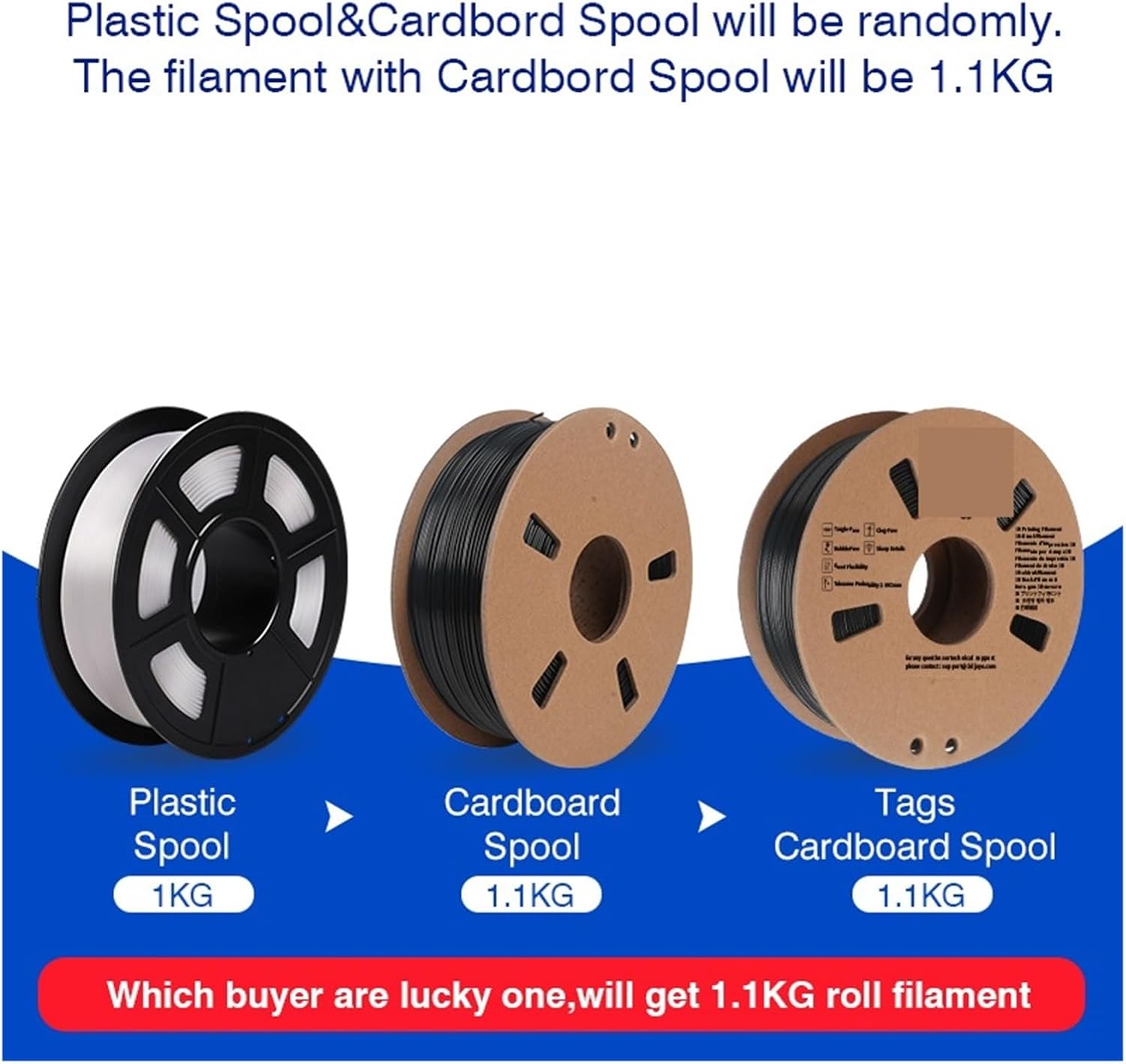 3D PLA フィラメント 1.75mm 10KG、3D 印刷材料として、優れた靭性、目詰まりなし、3D ペンおよびプリンター用 、  Amazon.co.jp: ELEGOO PLAフィラメント 1.75mm 3Dプリンター用フィラメント 寸法精度±0.02mm ほとんどの  3Dプリンターに対応 (1KG/スプール 2.2 lbs) 黒色 ...