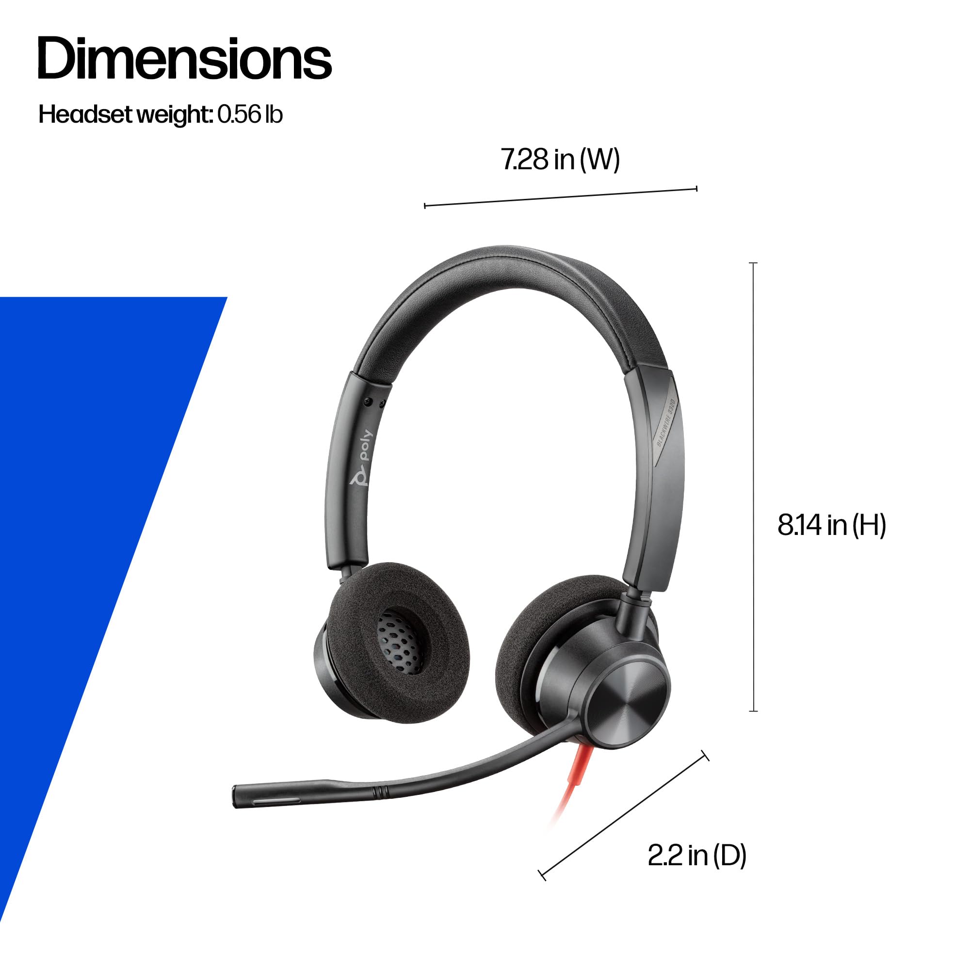 Amazon.co.jp: 【Amazon.co.jp限定】Poly 有線ヘッドセット Blackwire