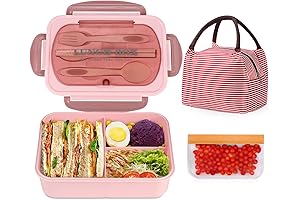 NatraProw Bento Box, the Ideal Lunch Companion with Convenient Containers!