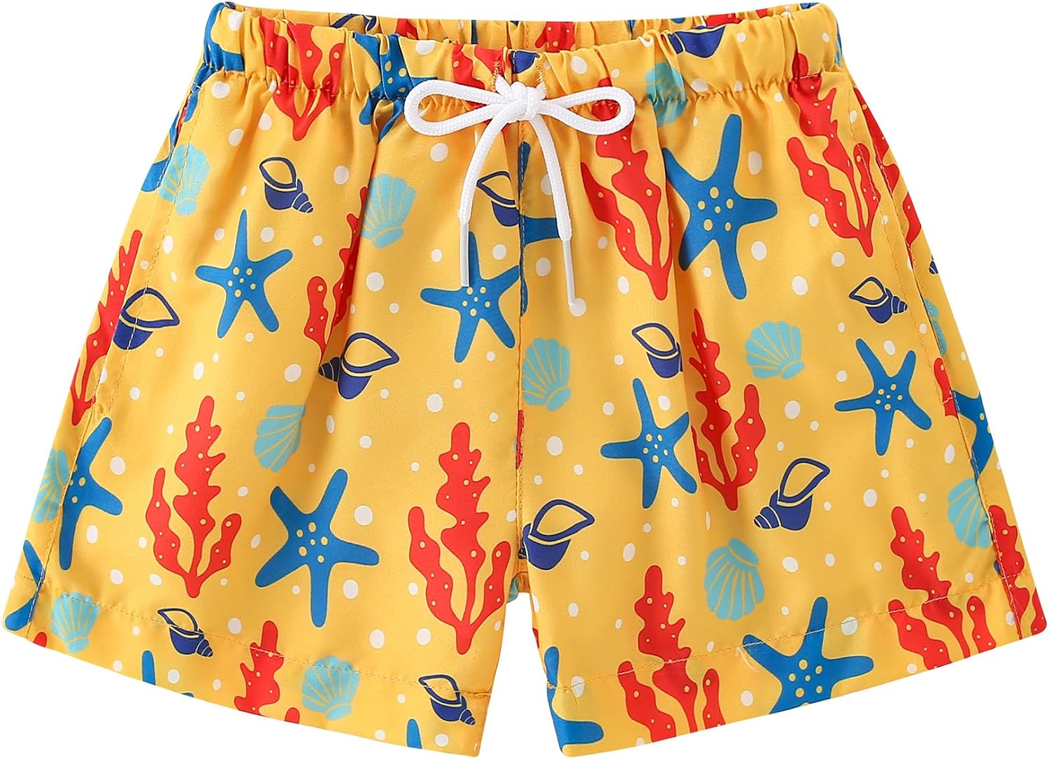 Boys Swim Trunks Toddler Broad Swim Shorts Quick Dry Kids Bathing Suit Boy Swimsuit Set with Pockets