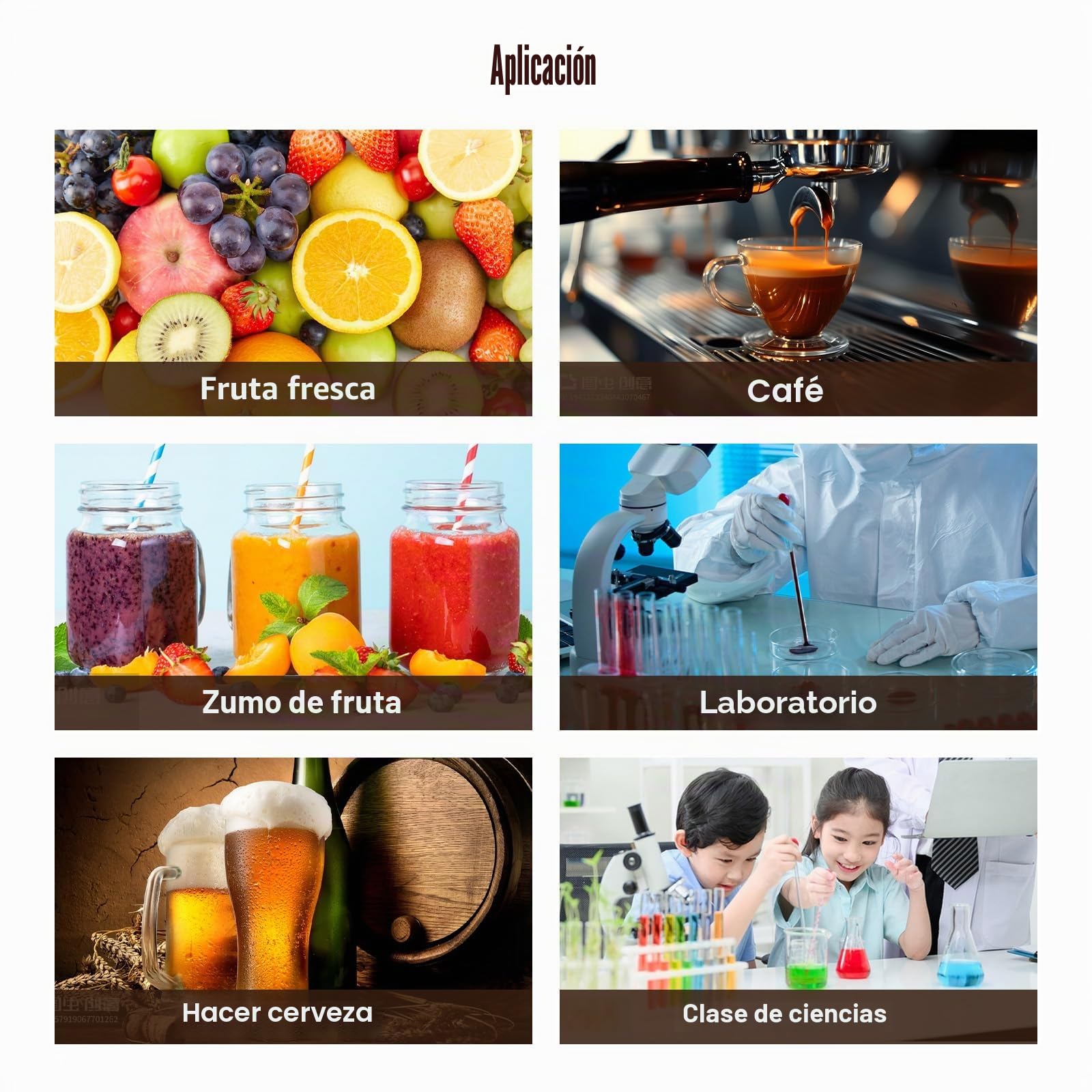 GOYOJO Refractómetro Digital Brix con Compensación Automática de Temperatura para Muestras de Agua, Alimentos, Frutas, Bebidas y Medición de Azúcar en Plantas (0,0-55,0% Brix)