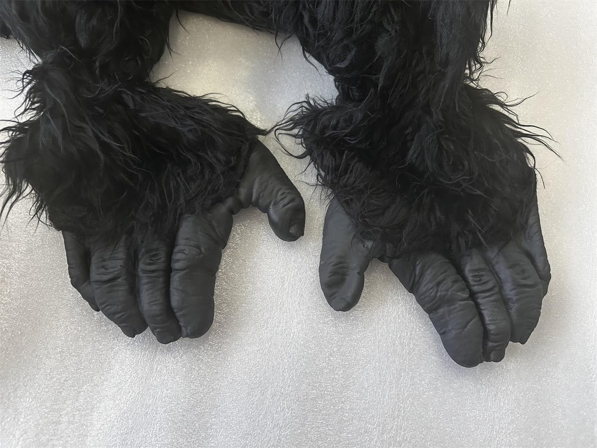 Gorilla Mascot Costume Chimpanzee Character Outfit Adult Monkey Suit