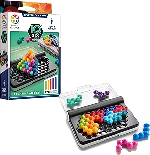 Comprar SmartGames IQ Six Pro | Juego De Mesa 8 Años O Más | Rompecabezas Adultos Y Rompecabezas Niños con 120 Desafíos | Juegos De Viaje para Niños Y Adultos