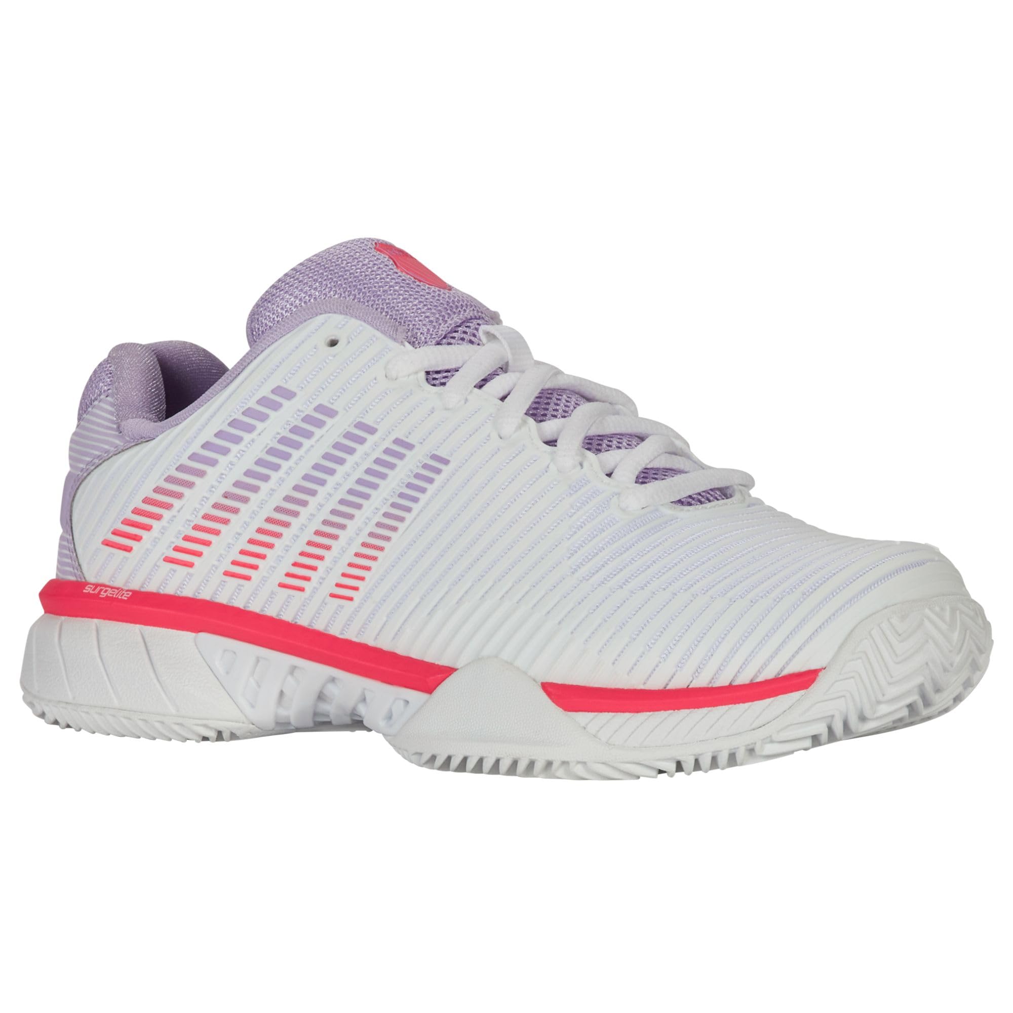 K-Swiss Hypercourt Express 2, Tenis Shoe Mujer, Wht Orchdptl Nblz, 43 EU