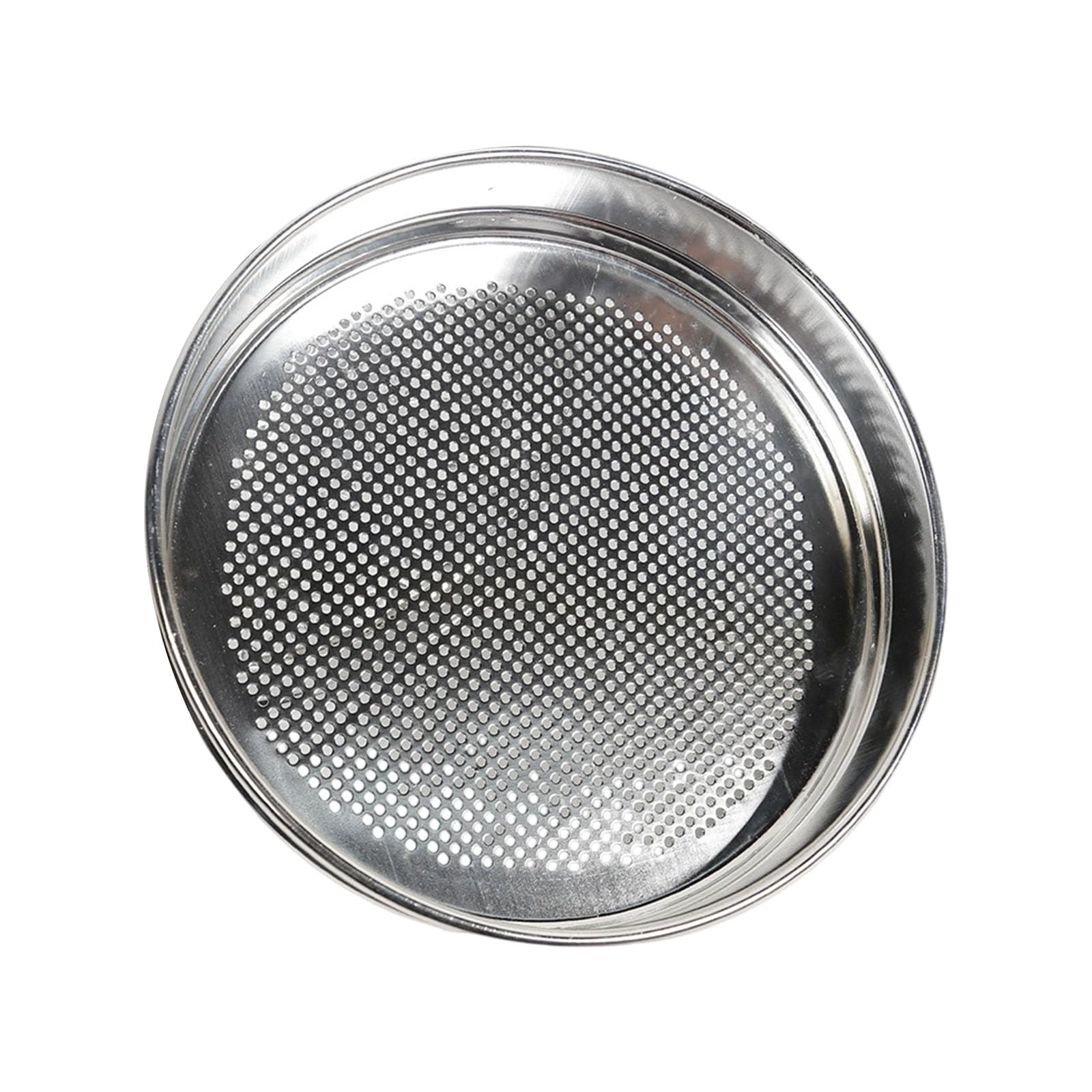 Msioytog Premium Aluminum Grains Sieve Fine Meshes Filtering Kitchen Sifter Strainer for Flour Dry Ingredient Baking Essential Kitchen Flour Strainer