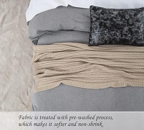 Miniatura 6 de DAUAOTO Funda de edredón de tamaño matrimonial, 1 funda de edredón de 82 x 86 pulgadas + 2 fundas, juego de ropa de cama gris claro, algodón lavado,