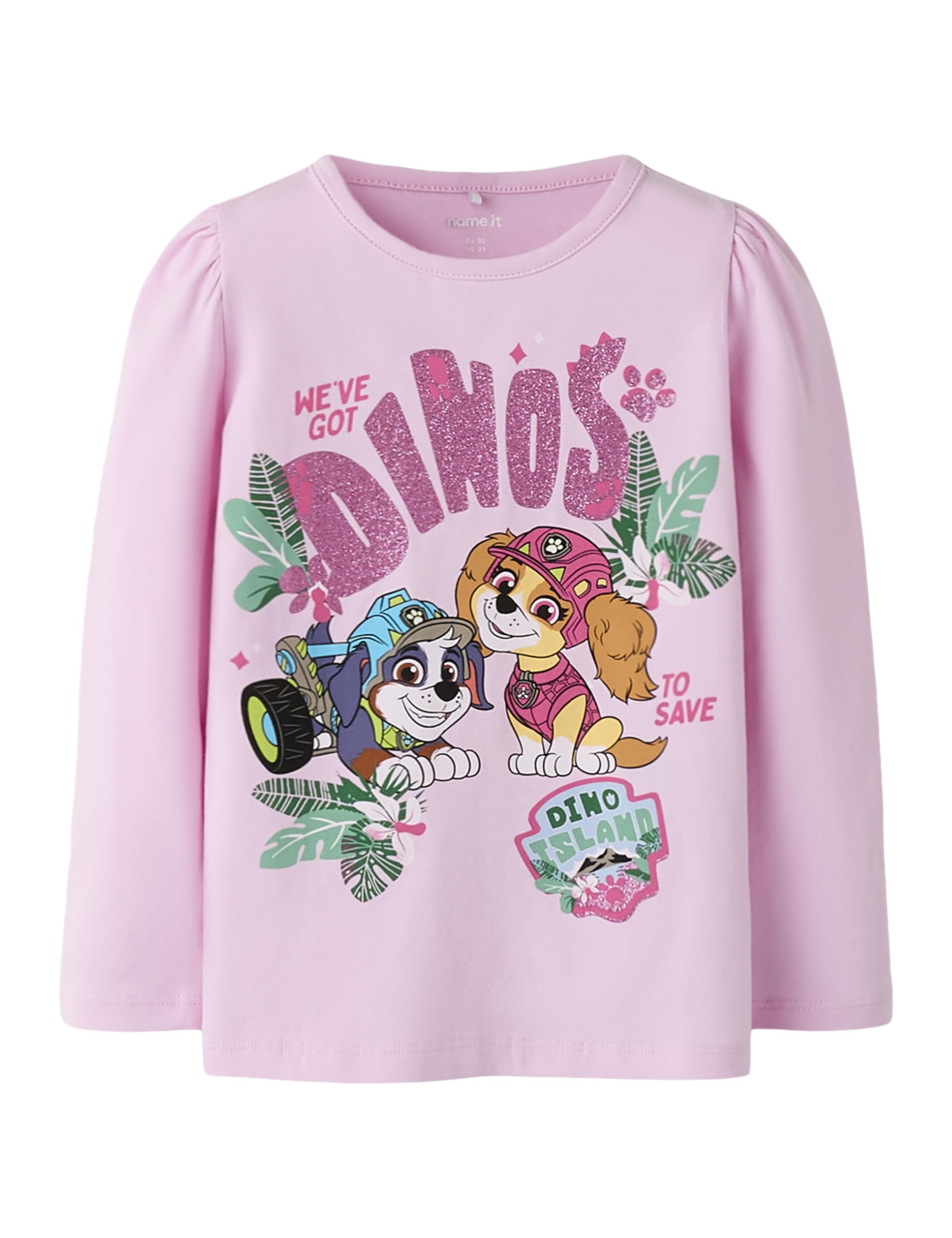 Name IT Mädchen Nmfjette Paw Ls Top Box Noos Cplgm Nmfjette Paw Ls Top Box Noos Cplgm (1er Pack)