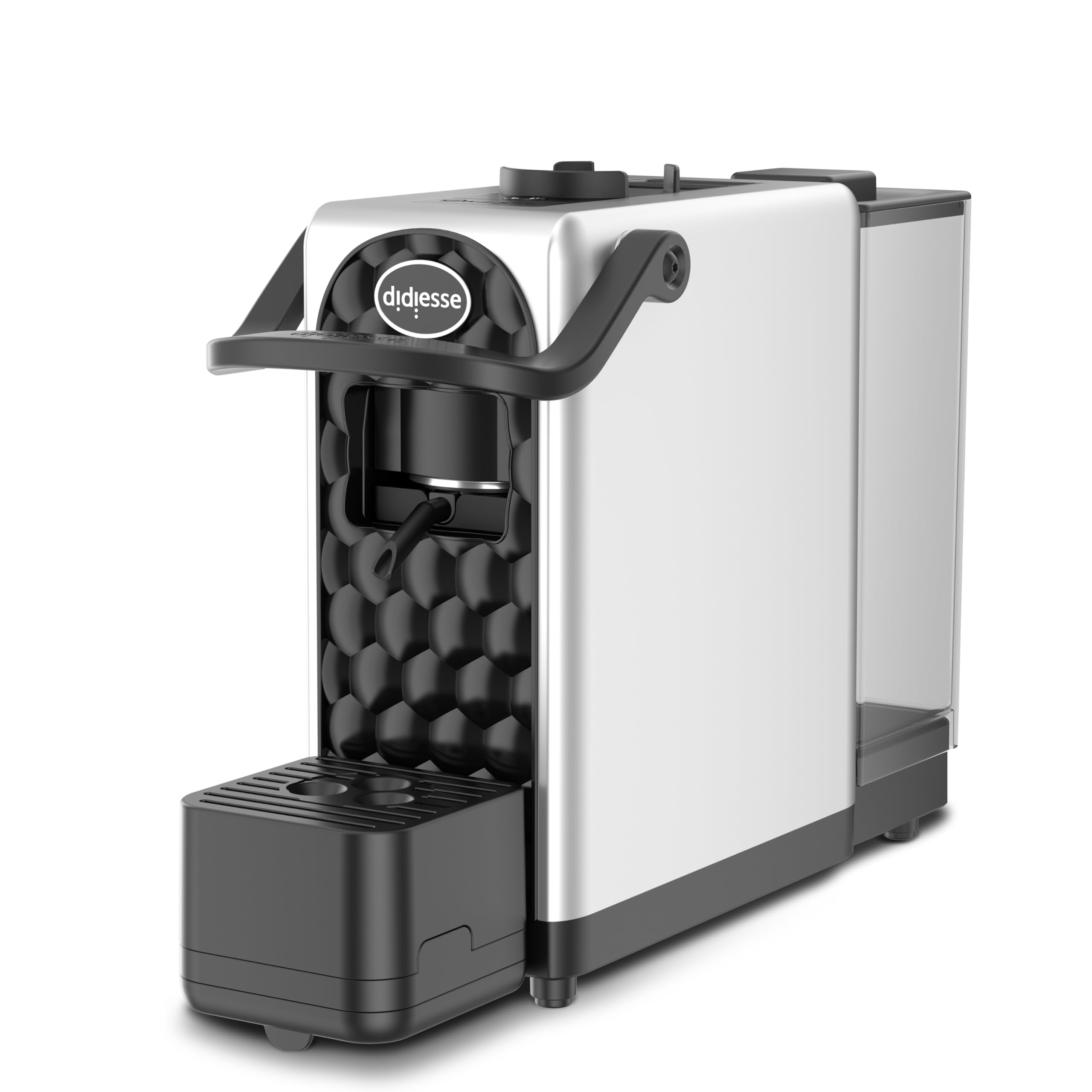 Didiesse Ekspres do kawy na wafle, ekspres do kawy DarkSide - intensywna i aromatyczna kawa bez rezygnacji z praktyczności i wzornictwa, zbiornik 1,3 l, niskie zużycie (650 W), kompaktowy i lekki