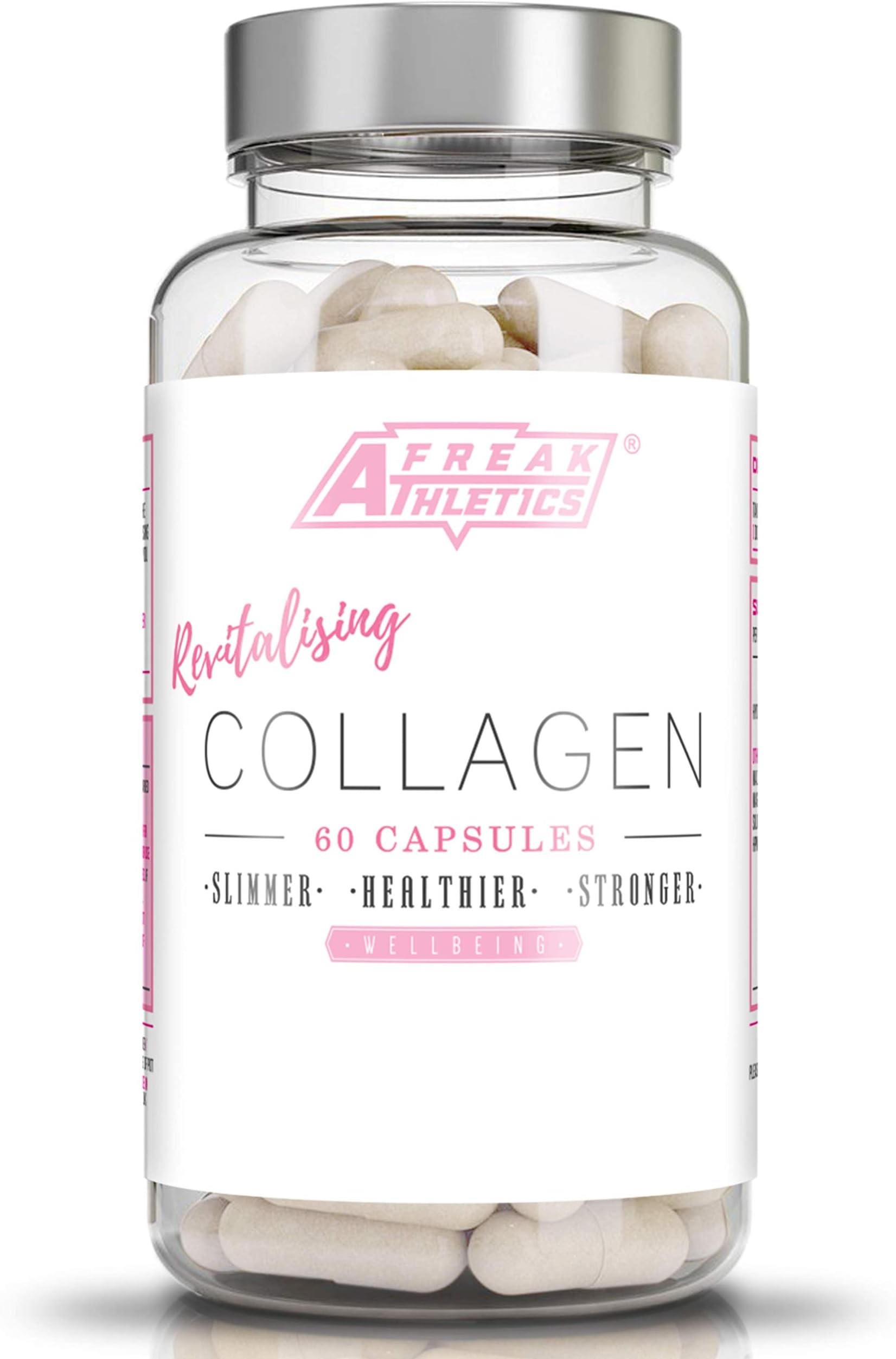 Collagen Supplements for Women - Marine Collagen Capsules - High Strength Skin, Hair & Joint Health Supplement - Pure Marine Collagen Tablets 60 x 300mg - UK Made