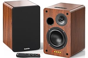 Saiyin Bluetooth Bookshelf Speakers