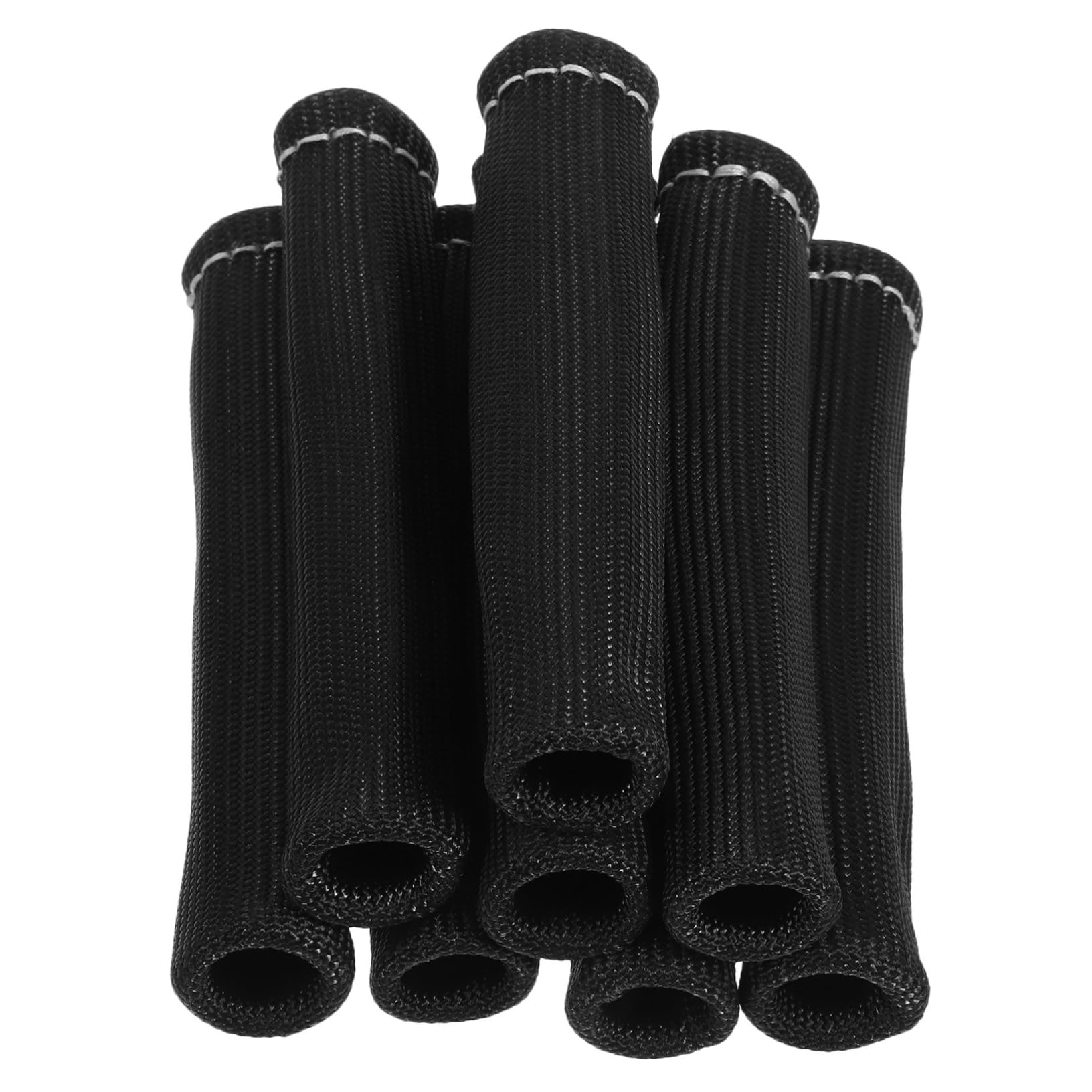 Spark Plugs And Glow Plugs For Mazda 6 Engine Heat Protection 8pcs Black 