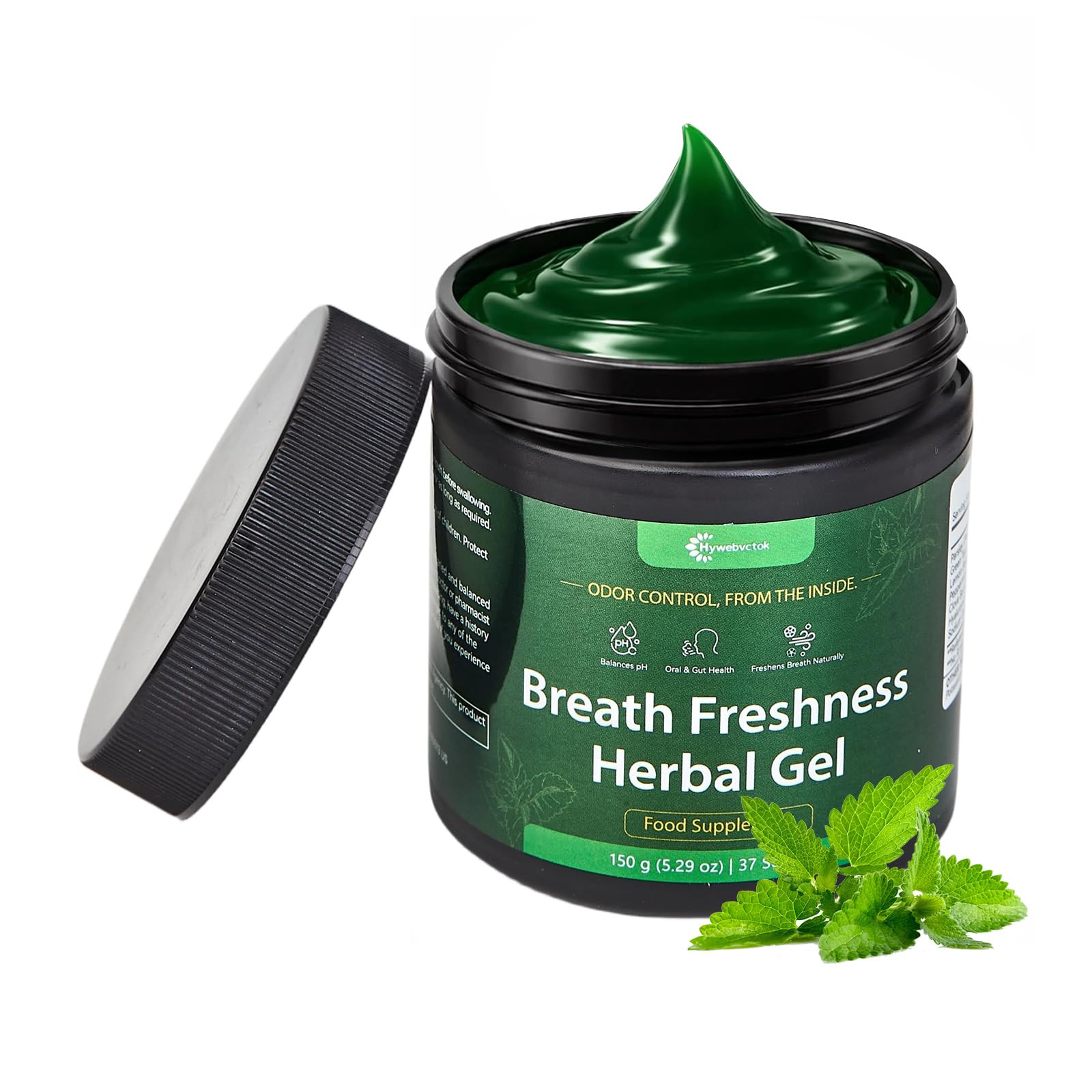 Anti-Bad Breath Herbal Gel Supplement,Body &Breath Odor Control from Within