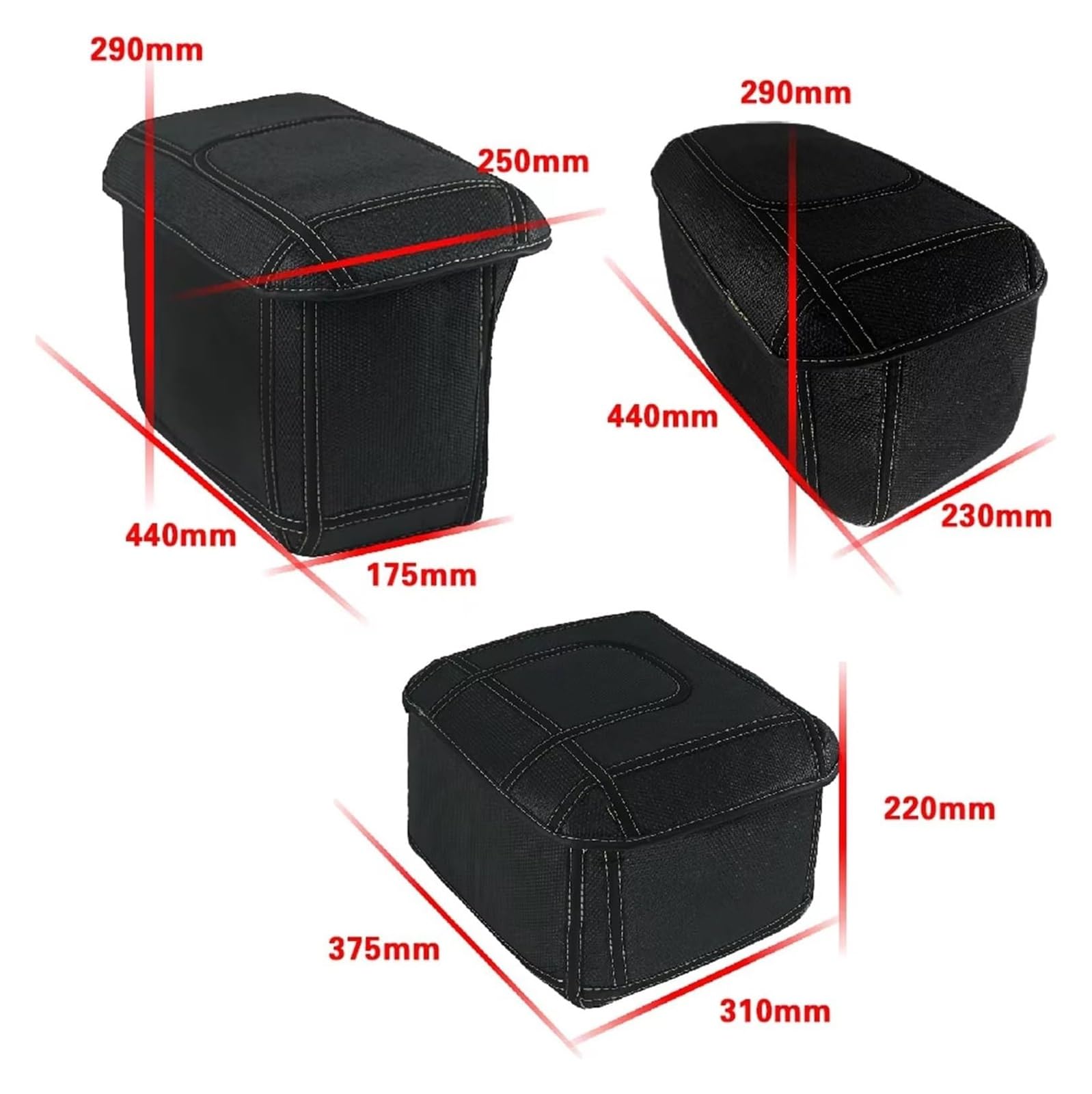 Moto Paraurti Borsa per BMW per R1200GS per LC per ADV per Adventure Bauletto Interno Contenitore Coda Baule Laterale Bagagli Sella Borsa(LAR And Cover)