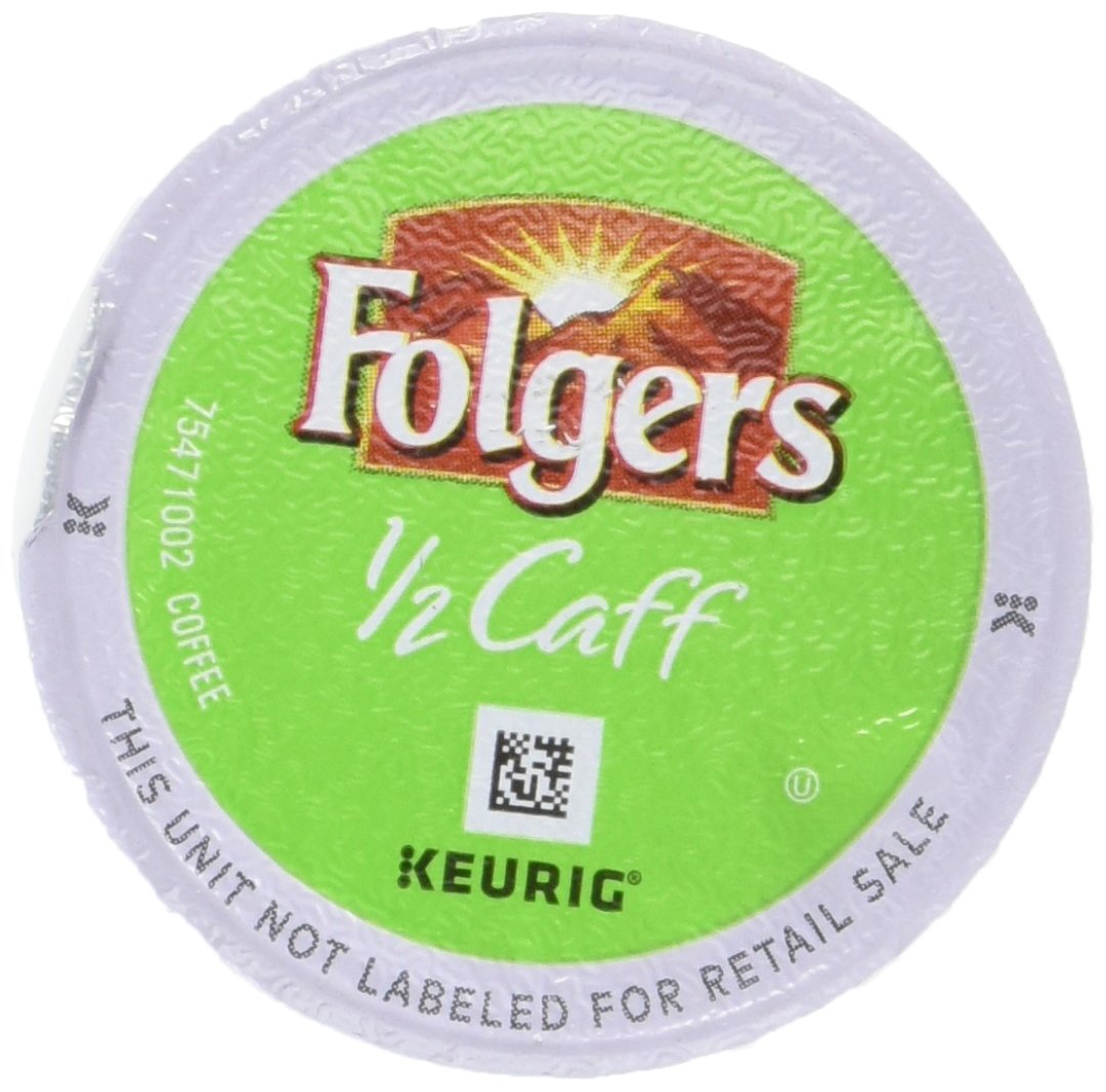 Folgers Half Caff Coffee, Keurig K-Cups 
