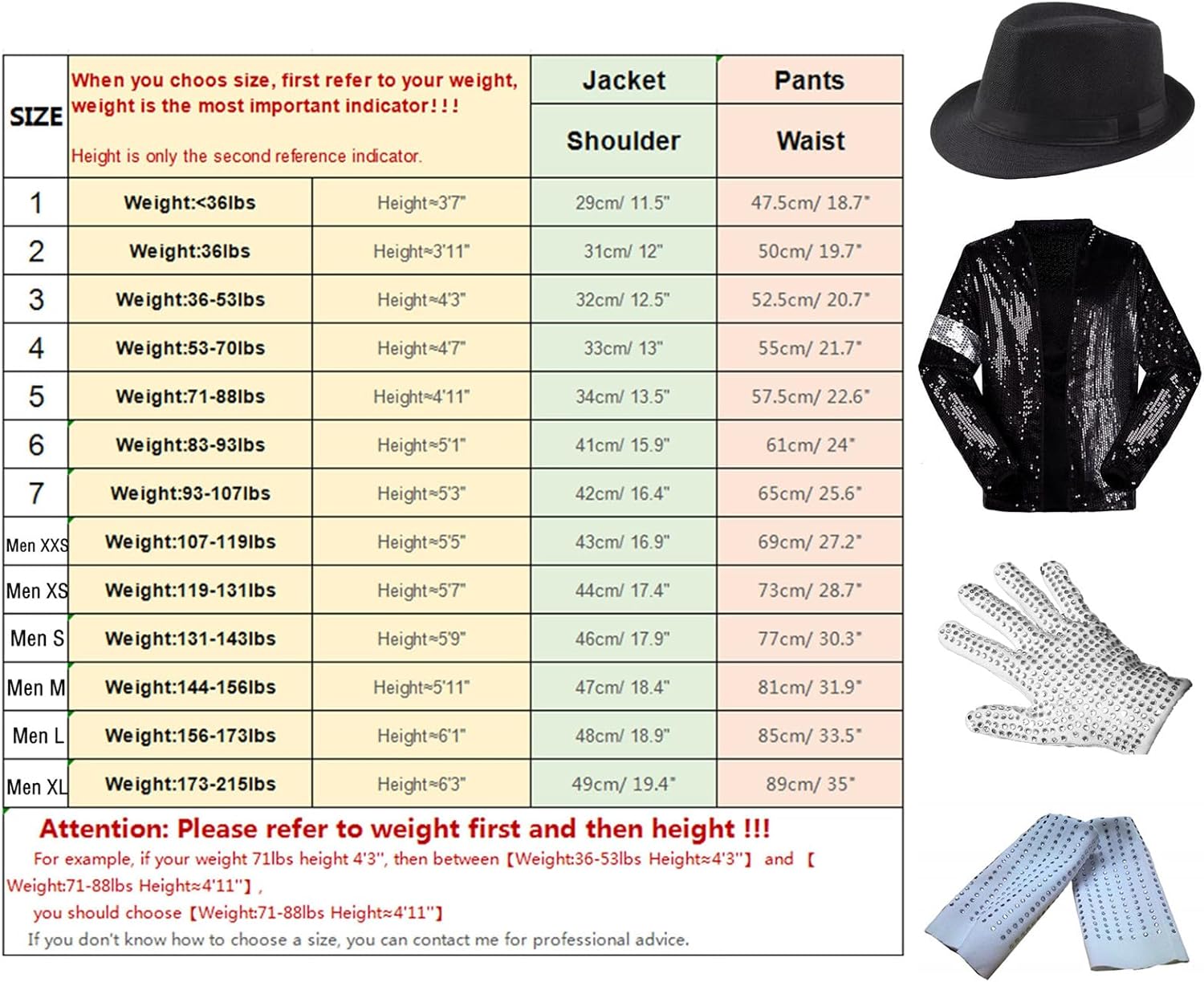 guangmu Dance Costume 4PCS-Include Jacket Hat Glove Sock- Carnival Halloween Costume Role Sequined Play Dance Clothing - Image 4