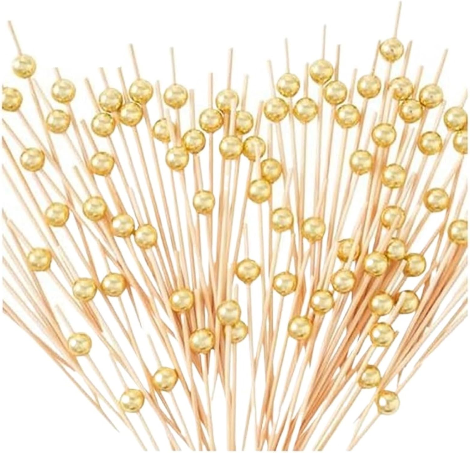 Food Picks 600pcs Cocktail Picks, 4.7 Inch Toothpicks For Bamboo Skewers/Long For Appetizers