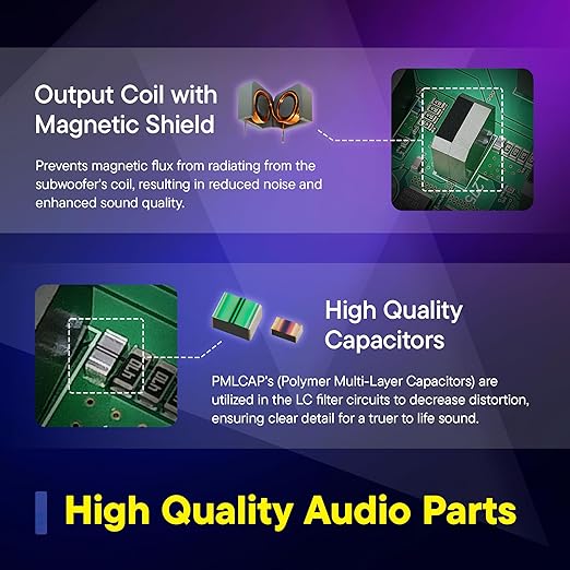 Amplificador de Potencia Kenwood KAC-835 Clase D 5 Canales 1600W miniatura 6