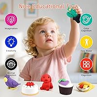 Vista 2 de 150 borradores de animales a granel, lindos borradores de alimentos, escritorio, mascotas, niños, rompecabezas, borrador desmontable genial 3D, mini